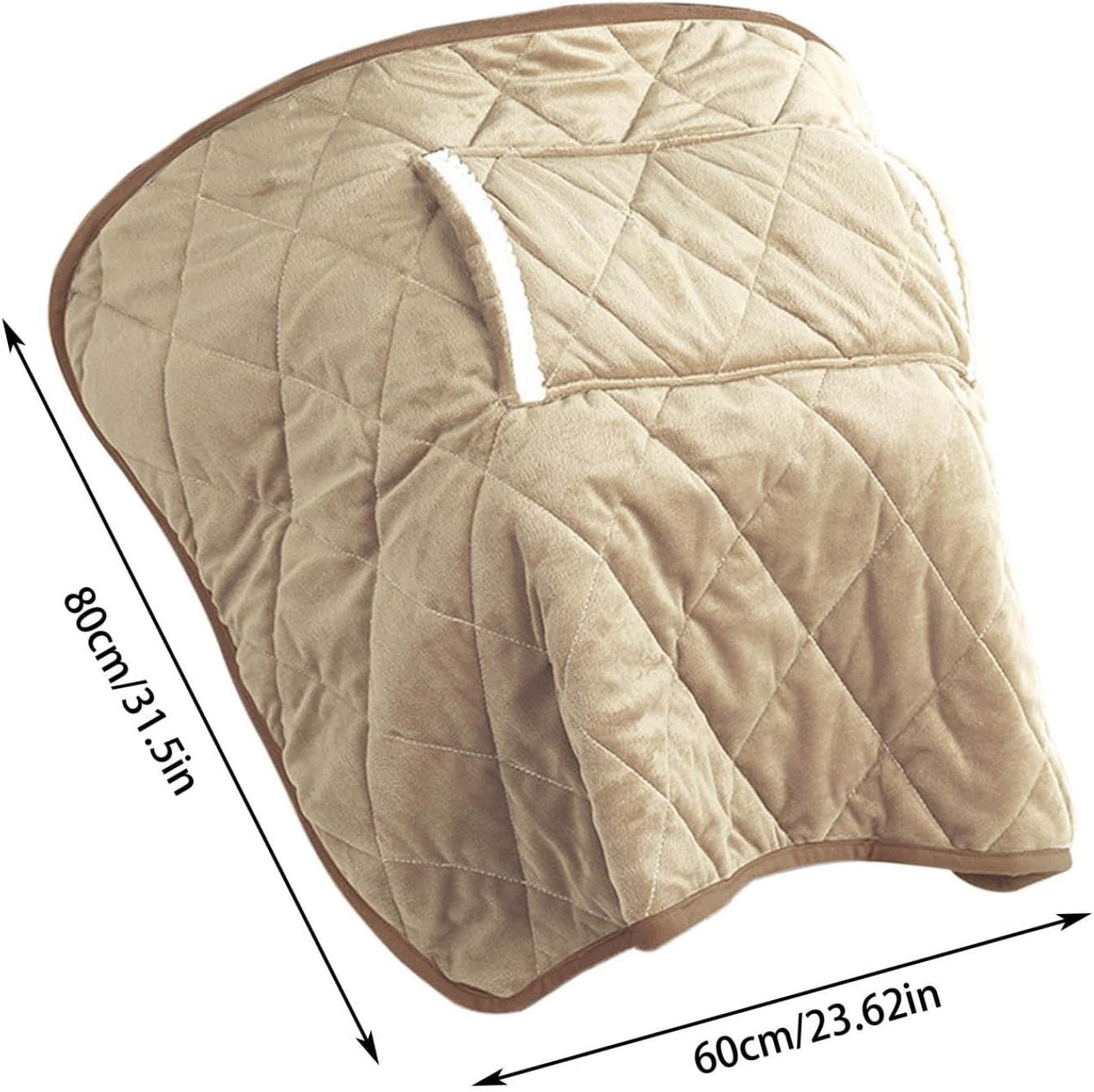 kakina CMSX Heated Throw Blanket with Hand Pocket
