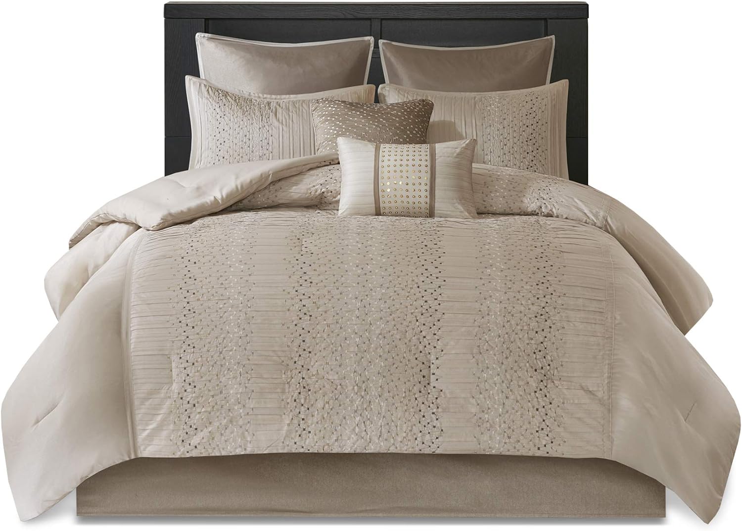 Madison Park Camelia Cozy Comforter Set 8 Piece 1