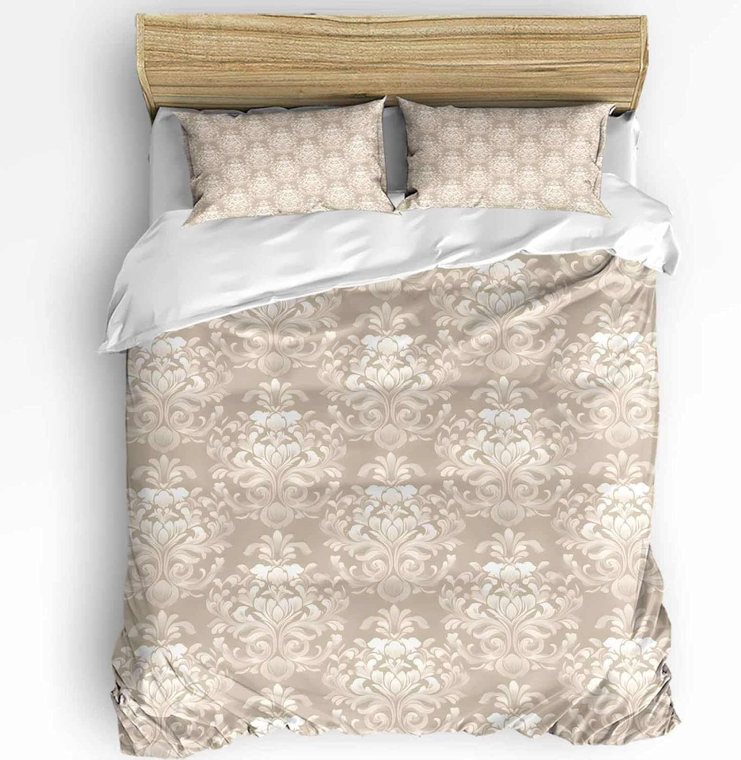 Boanket 3-Piece Duvet Cover Set with Zipper Closure