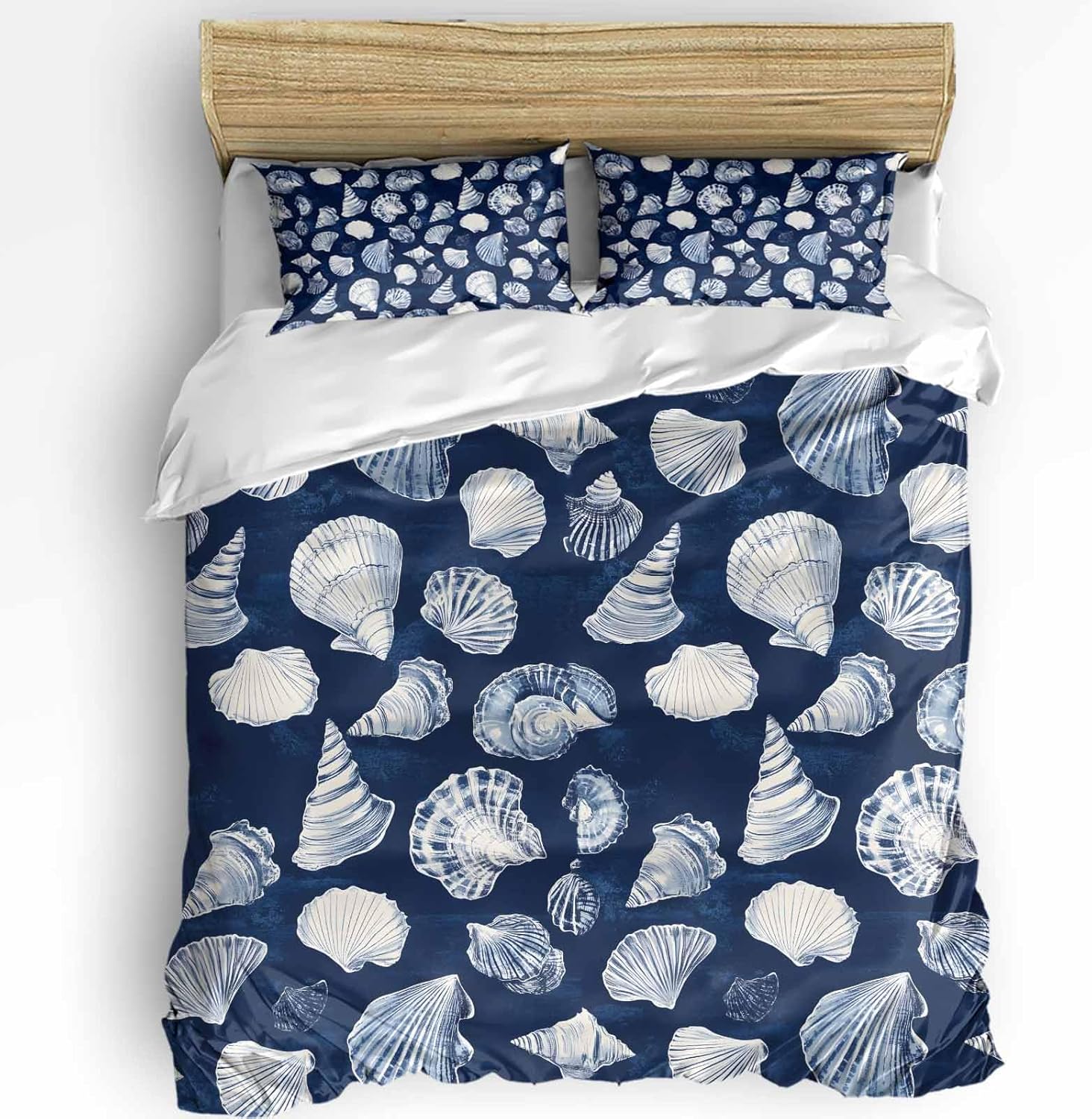 Boanket 3-Piece Queen Bedding Set with Zipper and Pillowcases