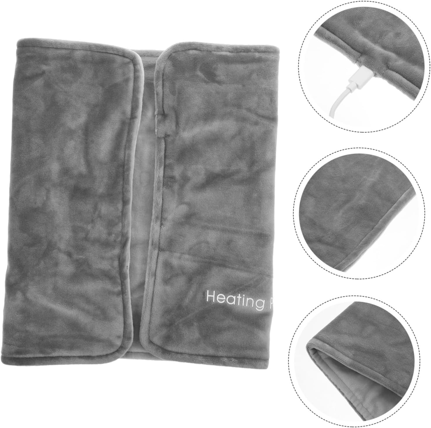 VICASKY Rechargeable USB Heated Throw Blanket