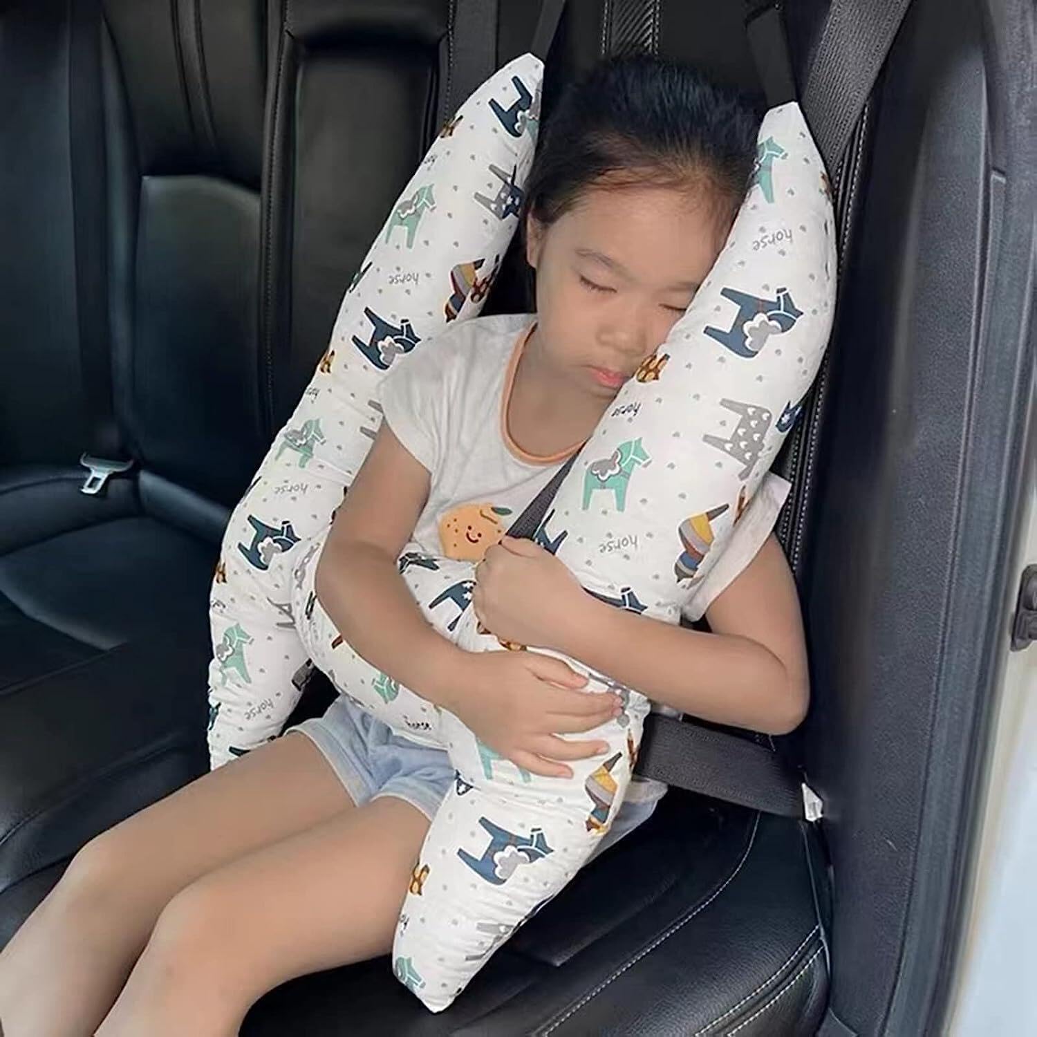 SIQITECHNO H-Shape Travel Pillow for Kids Adults