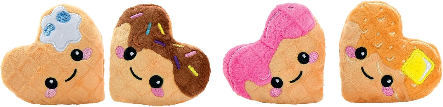 iscream Play with Your Food Waffle Time Fleece Pillow Set