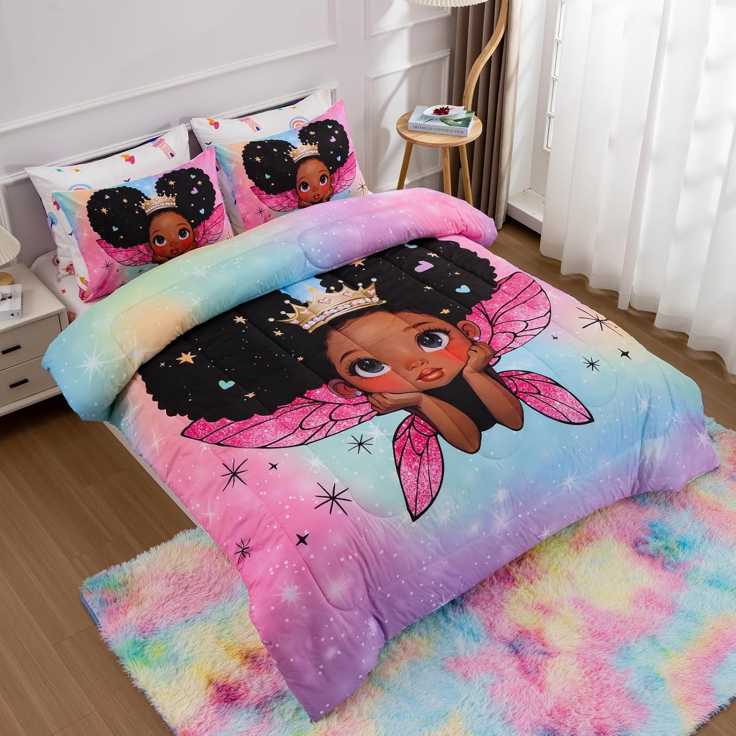 A Nice Night Princess Wings Comforter Set