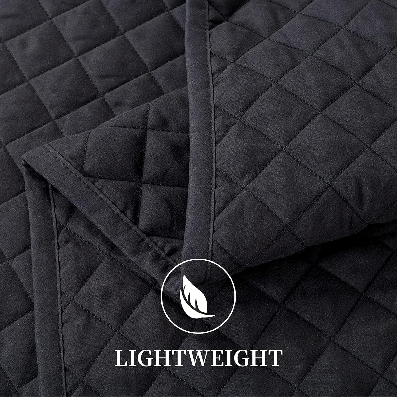 HOMBYS 3 Piece Oversized Quilt Set Comforter Bedspread