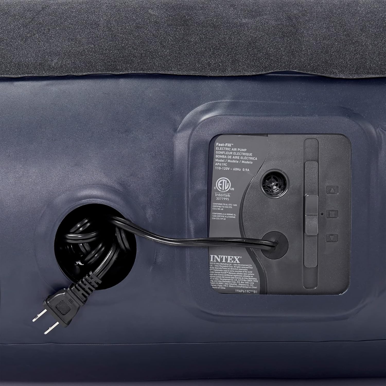 Intex Dura-Beam Airbed with Pillow Rest