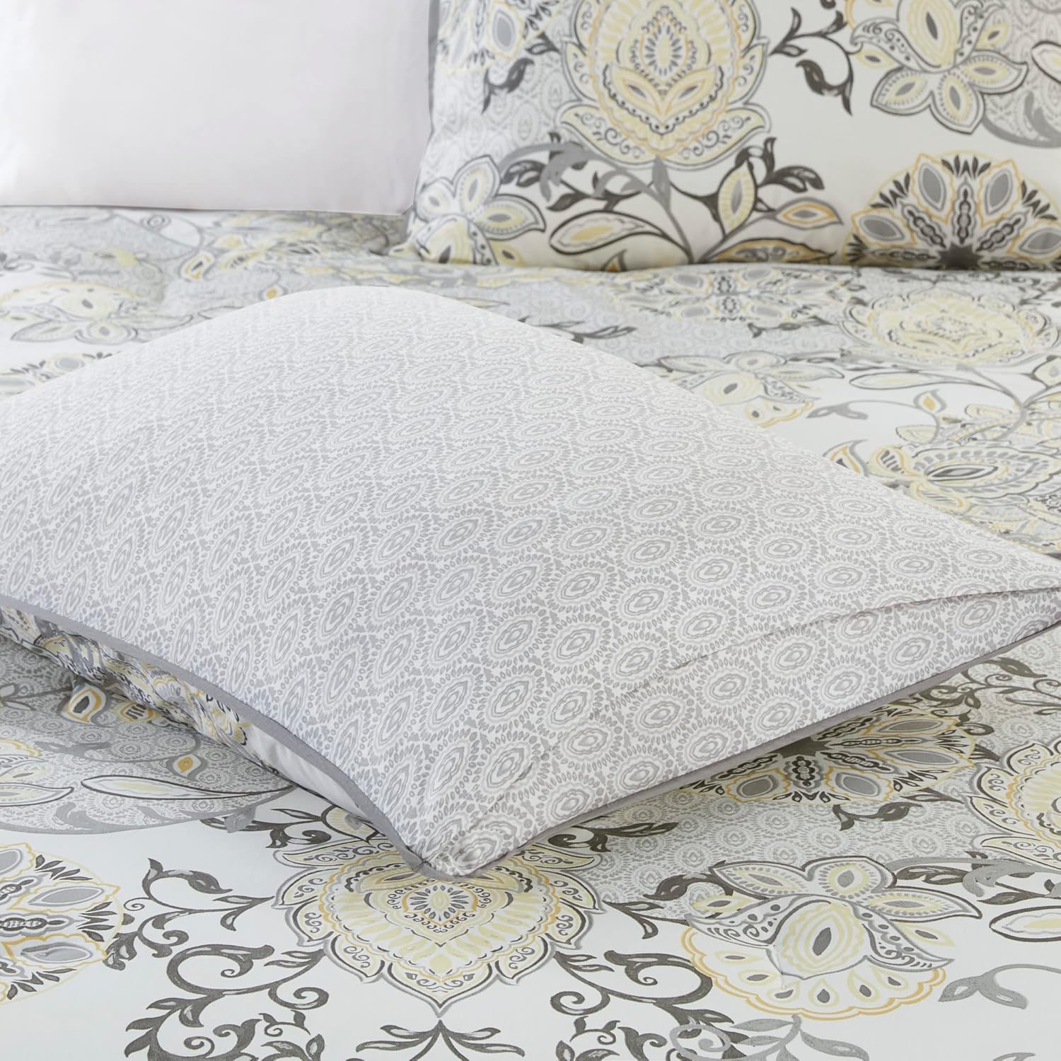 Madison Park Reversible Cotton Comforter Set 8 Piece Queen
