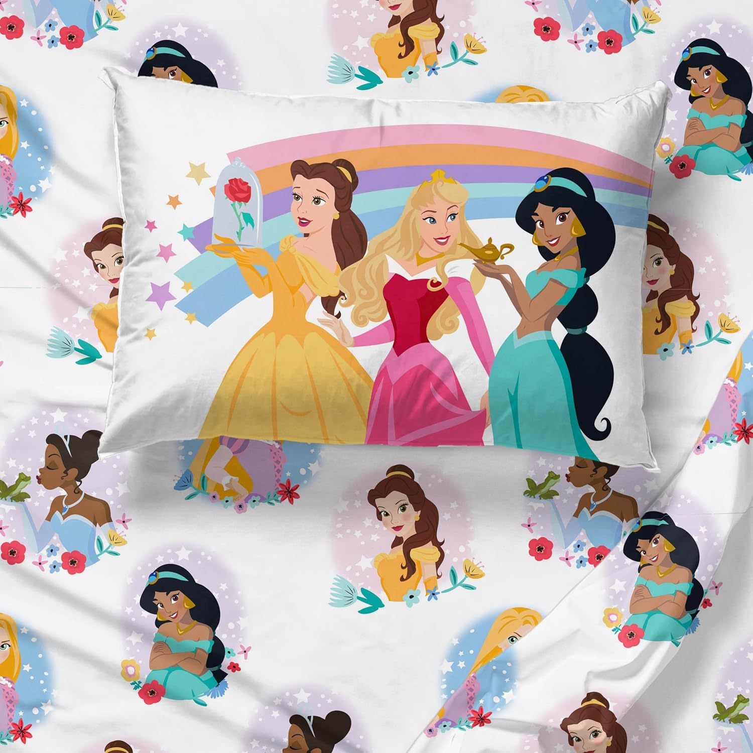 Sunny Side Up Disney Princess 4-Piece Sheet Set