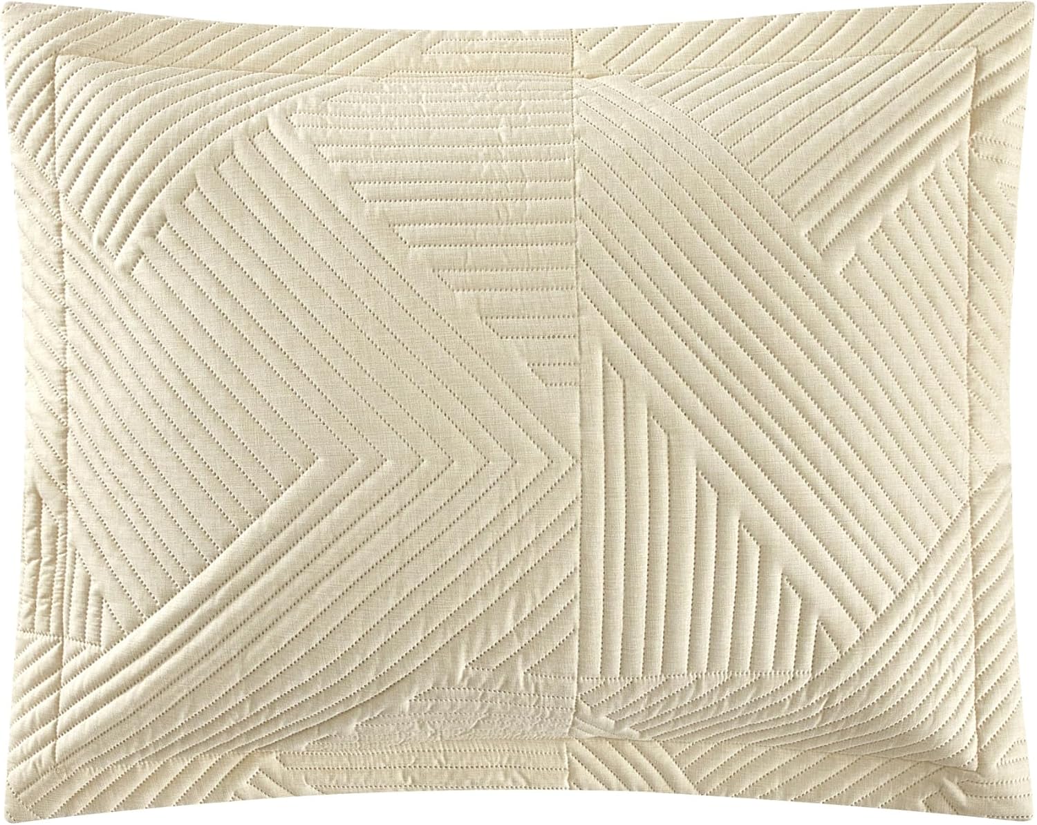 Chic Home Sianna 3 Piece Queen Quilt Set - Beige