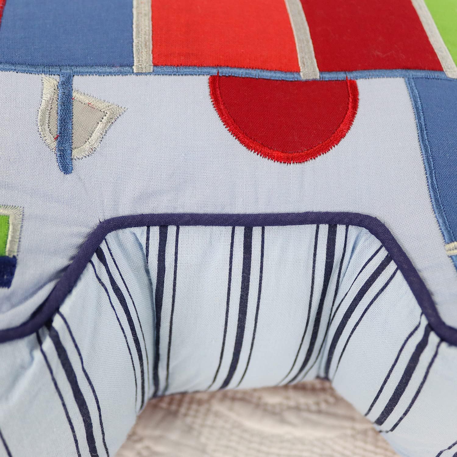 Brandream Train Shaped Throw Pillow for Kids Boys Bedroom