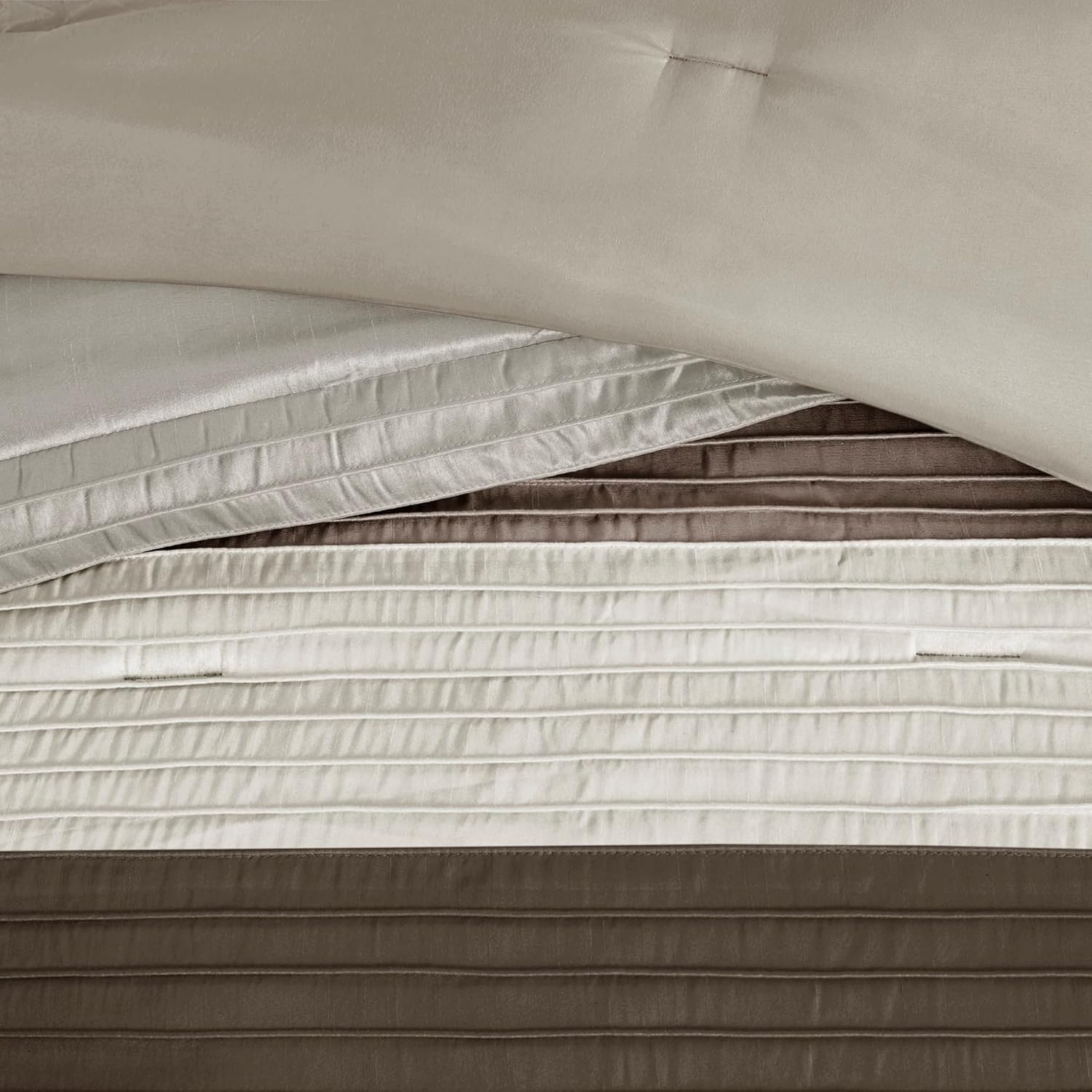 Madison Park Amherst Faux Silk 7-Piece Comforter Set