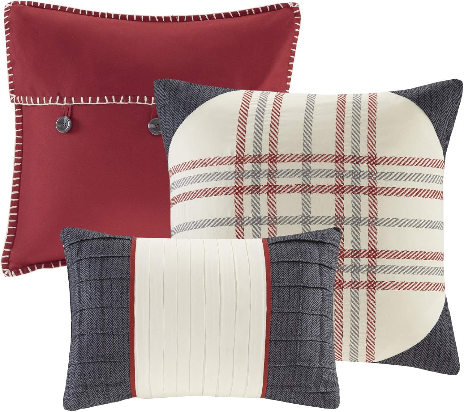 Madison Park Ridge Comforter Set 7 Piece
