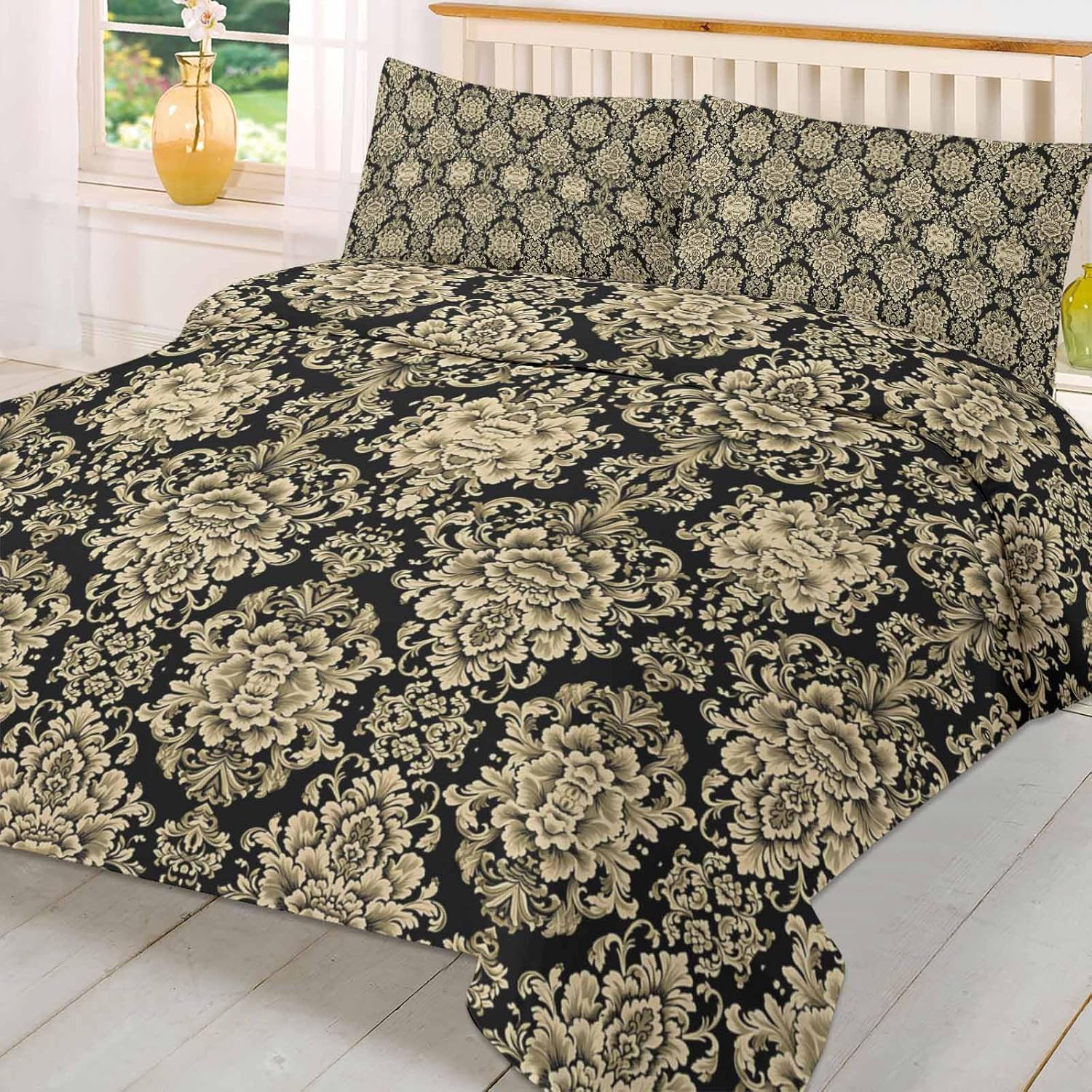 Boanket 3-Piece Queen Duvet Cover Set with Zipper and Pillowcases