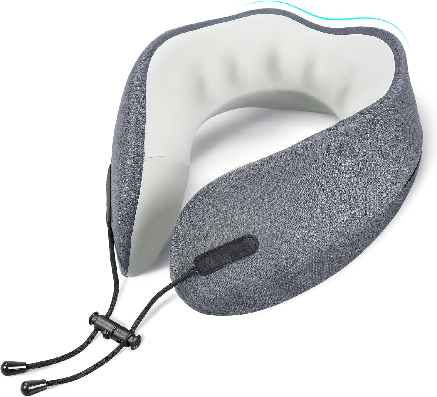Cozyhealth Memory Foam Travel Neck Pillow for Airplane and Car Use