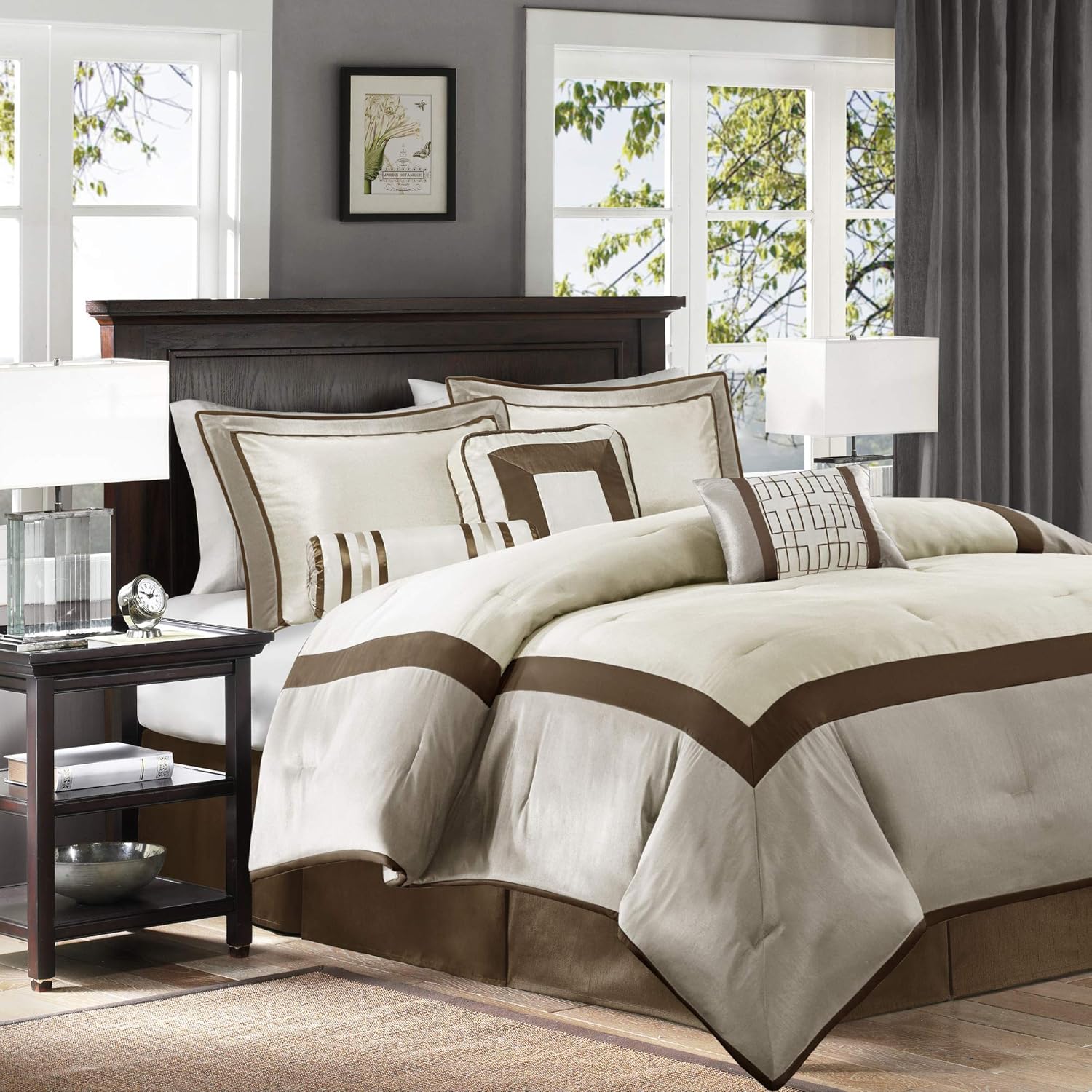 Madison Park Cozy Comforter Set - 7 Piece King