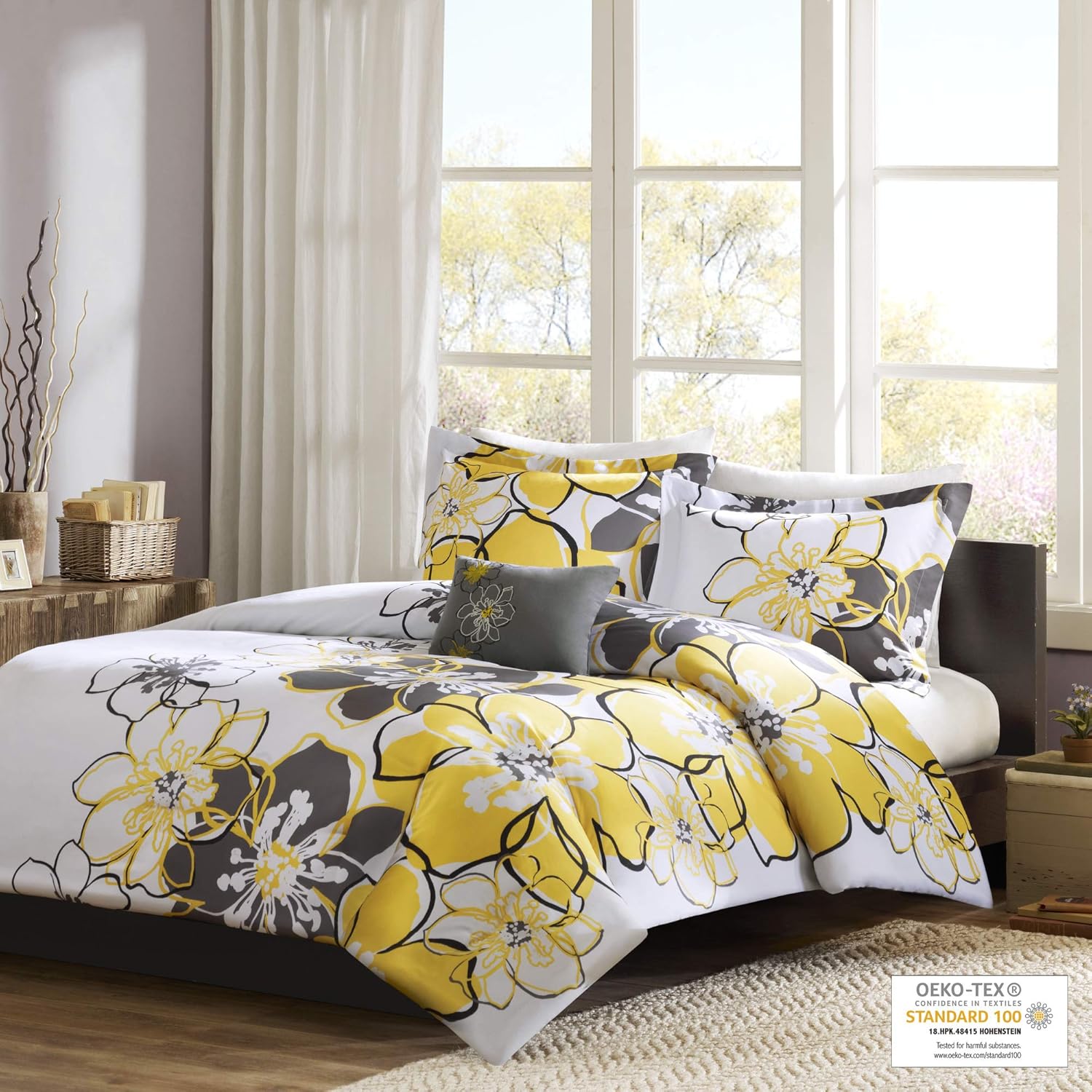 Mi Zone Kids Floral Duvet Cover Set