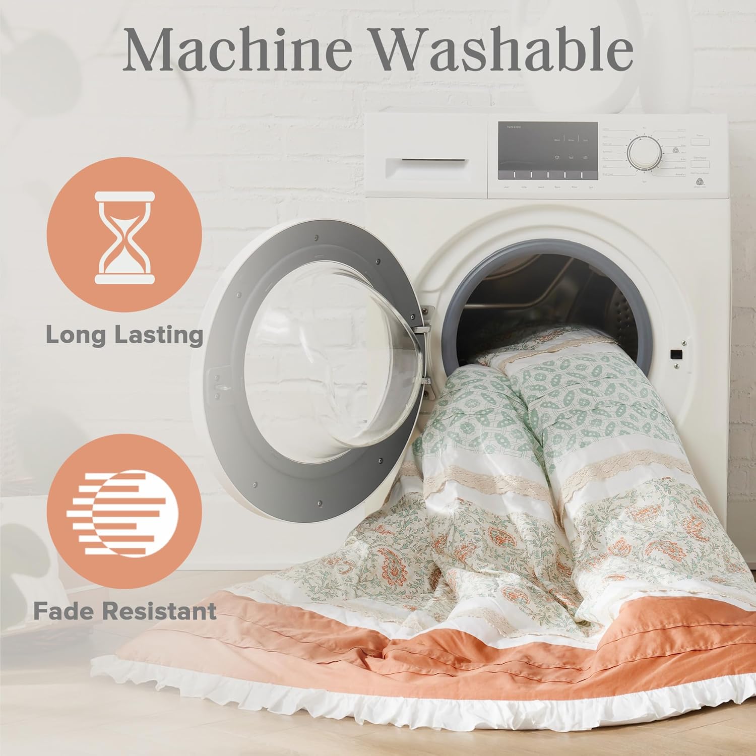 Madison Park Dawn 9 Piece Cotton Comforter Set