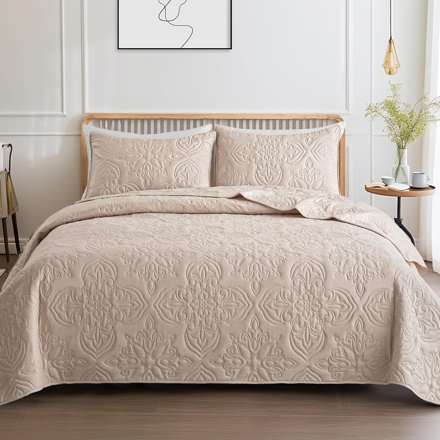 Whale Flotilla Soft Queen Quilt Bedding Set All Seasons