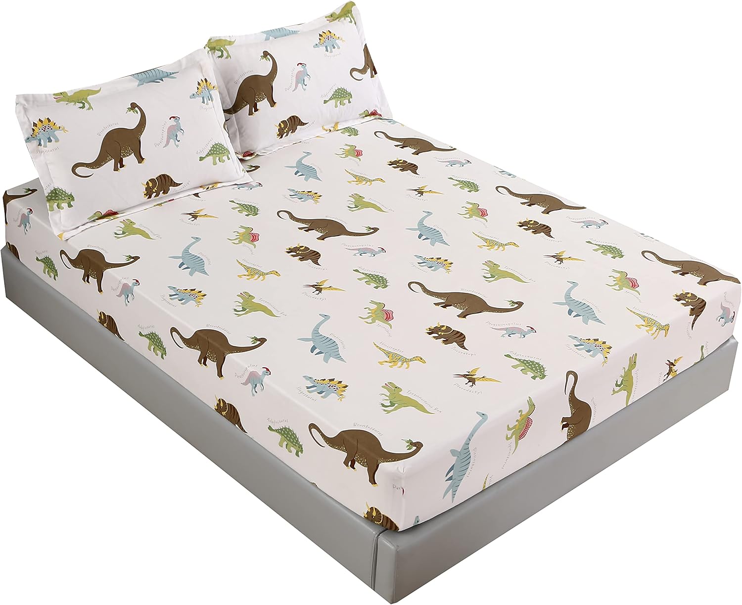 MAG Dinosaur Themed Full Size Bed Sheet Set