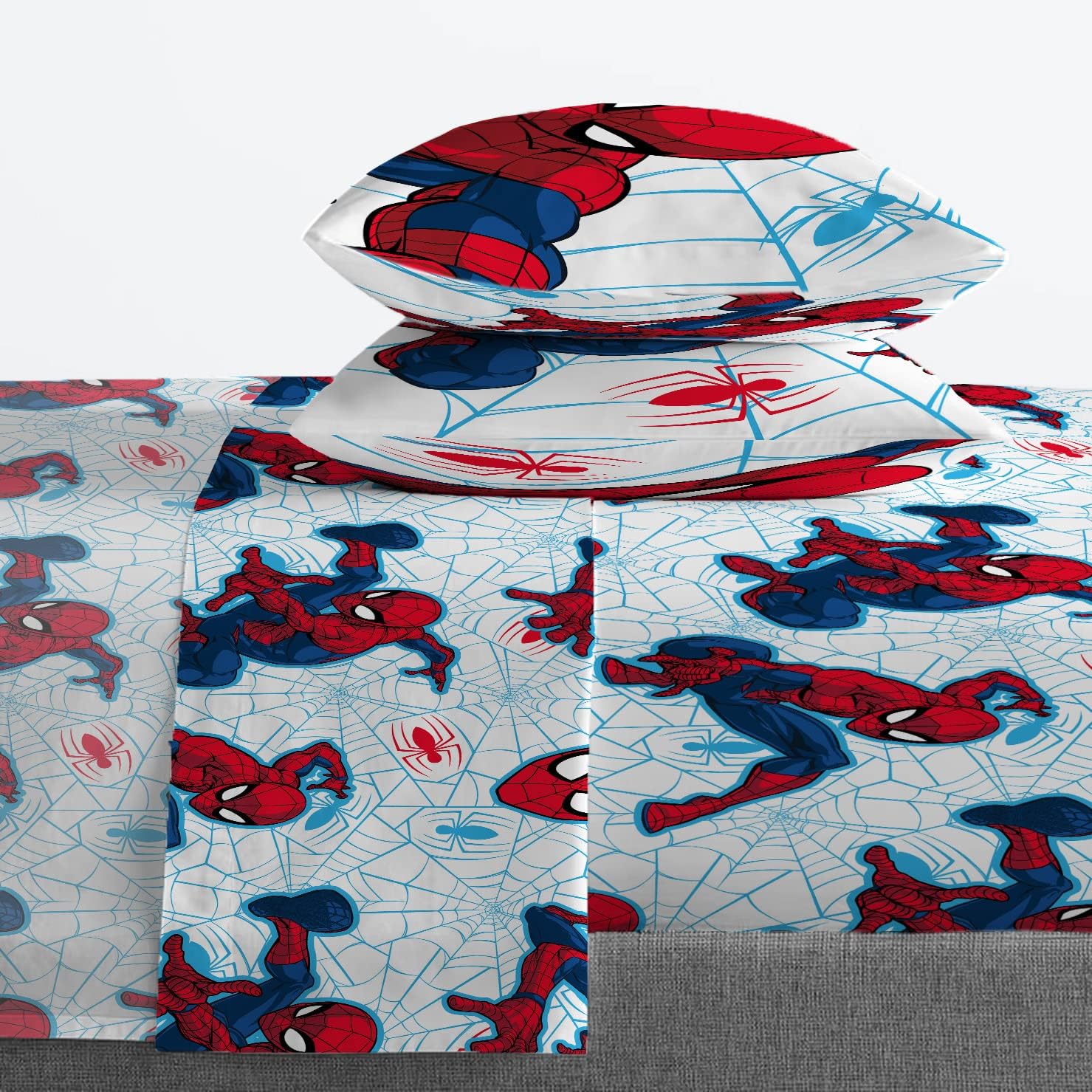 Jay Franco Marvel Spiderman Webtastic Queen Bed Set