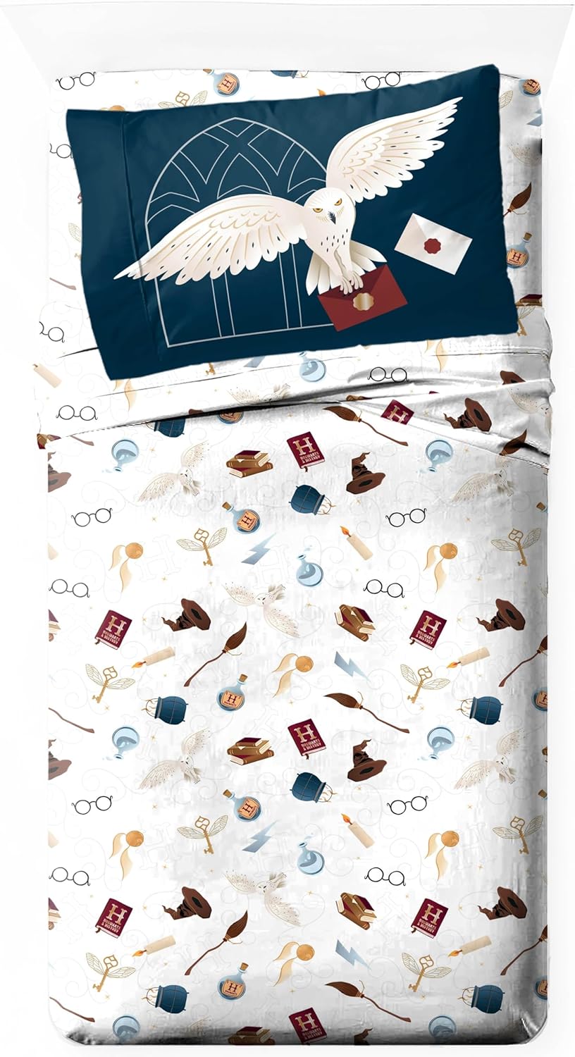 Jay Franco Harry Potter Kids Sheet Set 3 Piece Twin