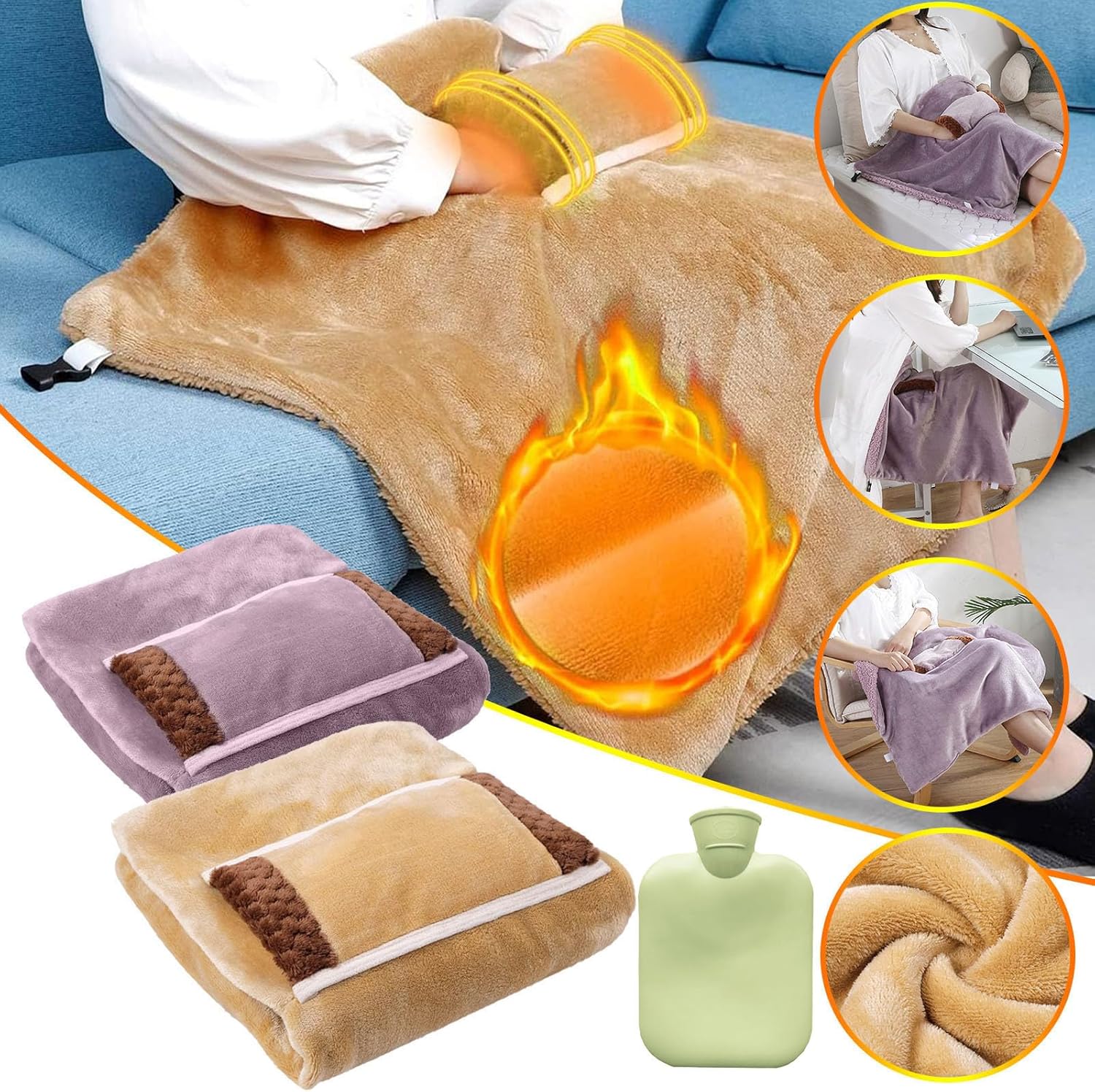Warm Fuzzy Soft USB Electric Blanket 315x2362