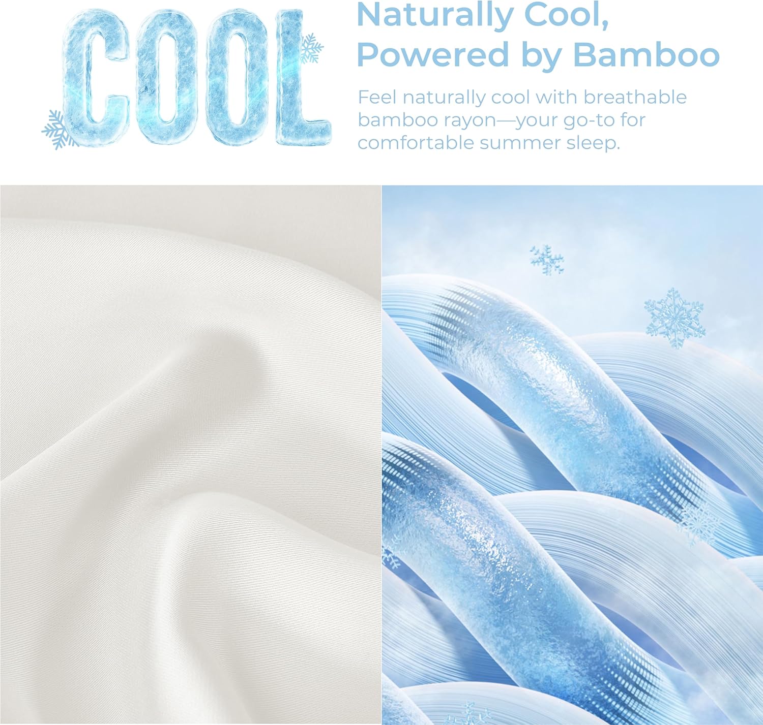 Gokotta Bamboo Rayon Fitted Sheet Set - California King Size
