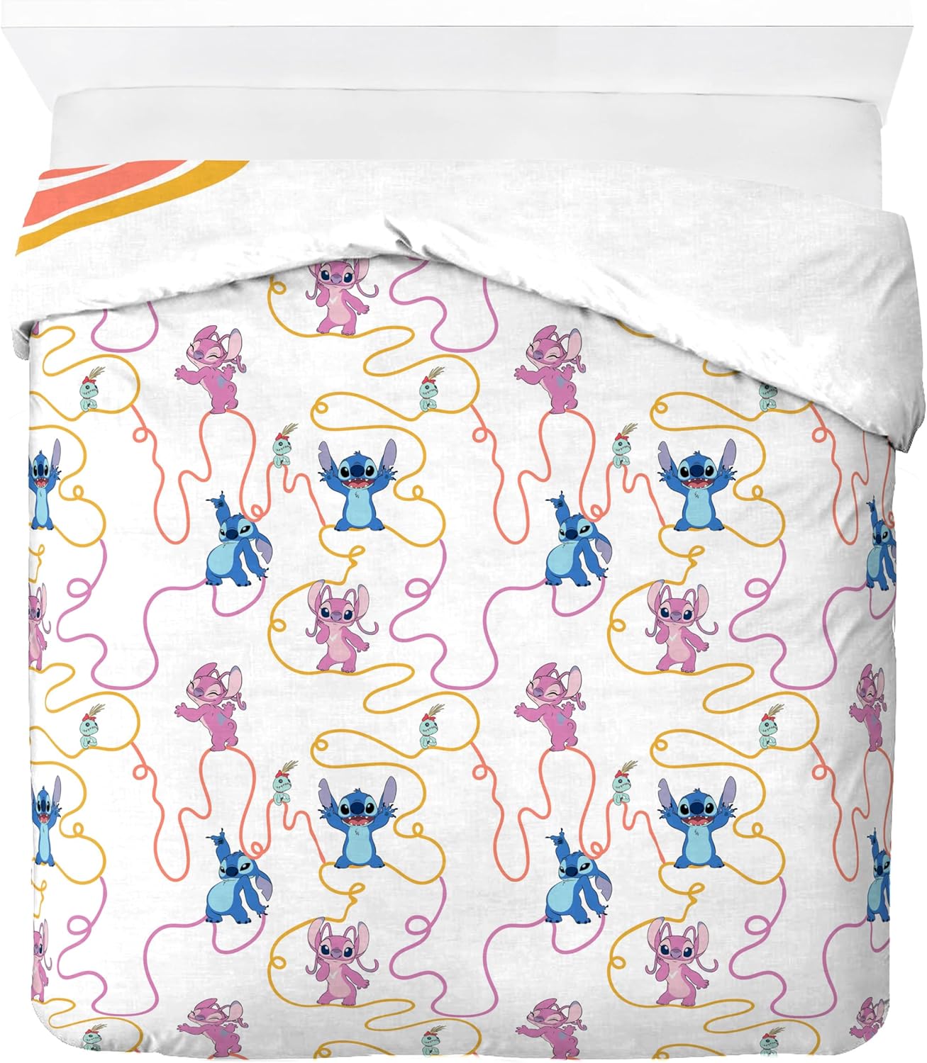 Jay Franco Duvet Cover Set Disney Lilo and Stitch Full Size