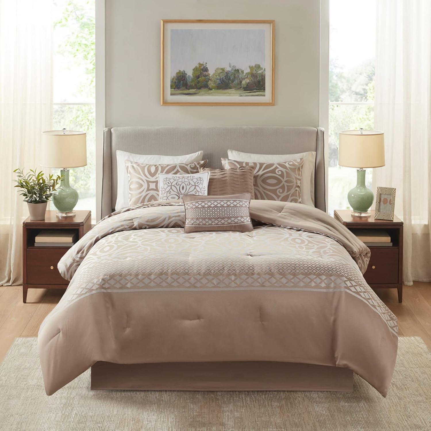 Madison Park Carina 7 Piece Comforter Set