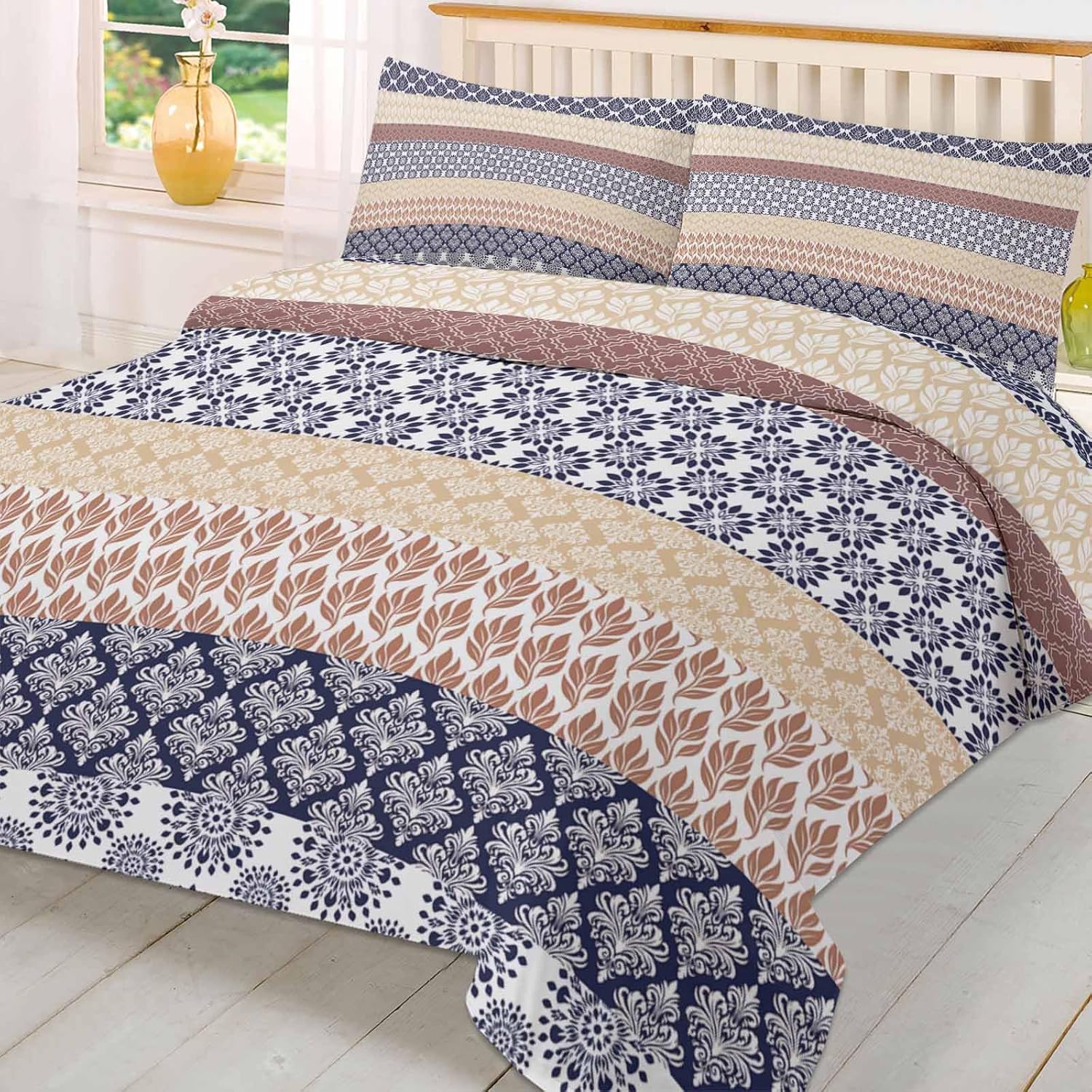 Boanket 3 Piece Queen Duvet Cover Set with Zipper