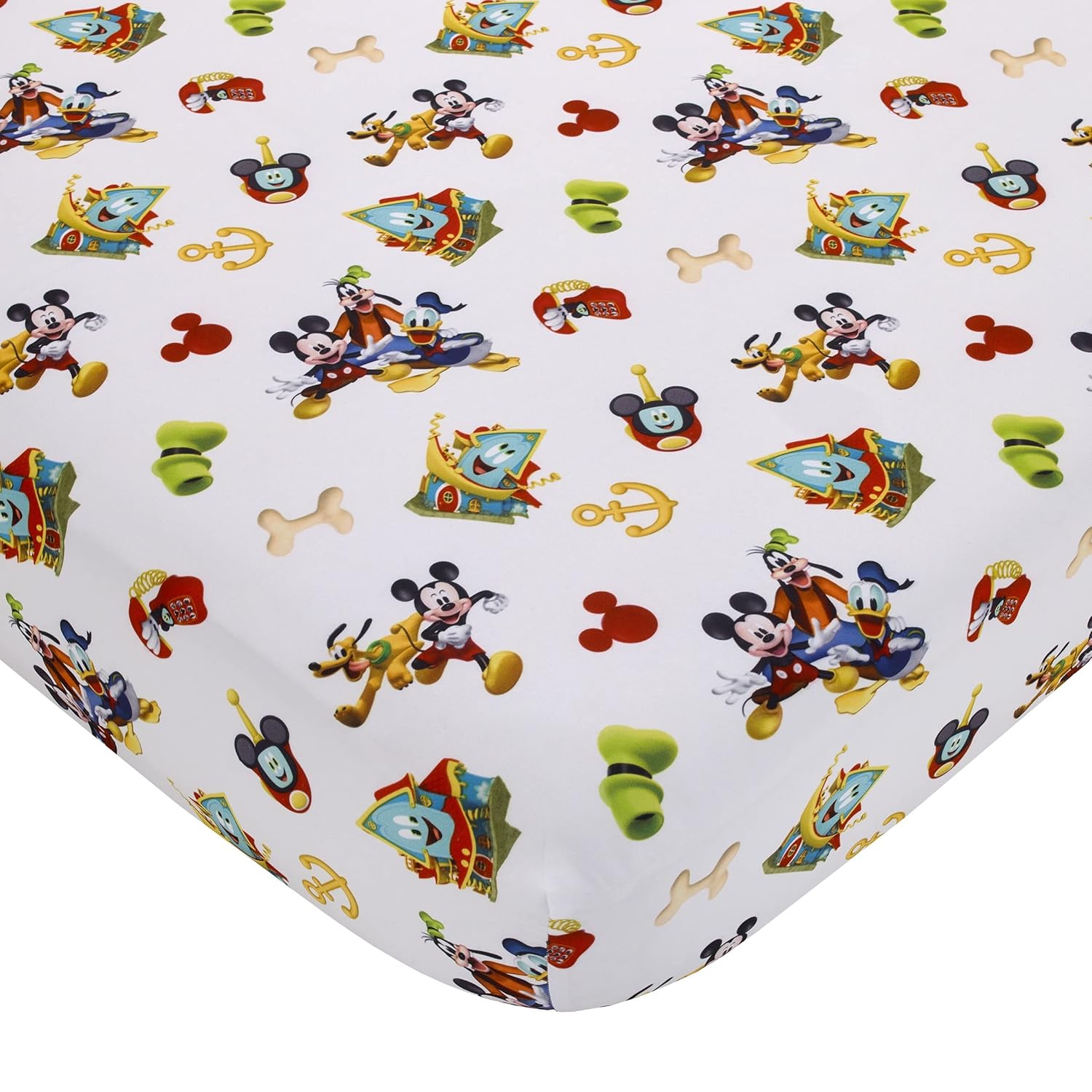 NoJo Disney Mickey Mouse Funhouse Sheet Set