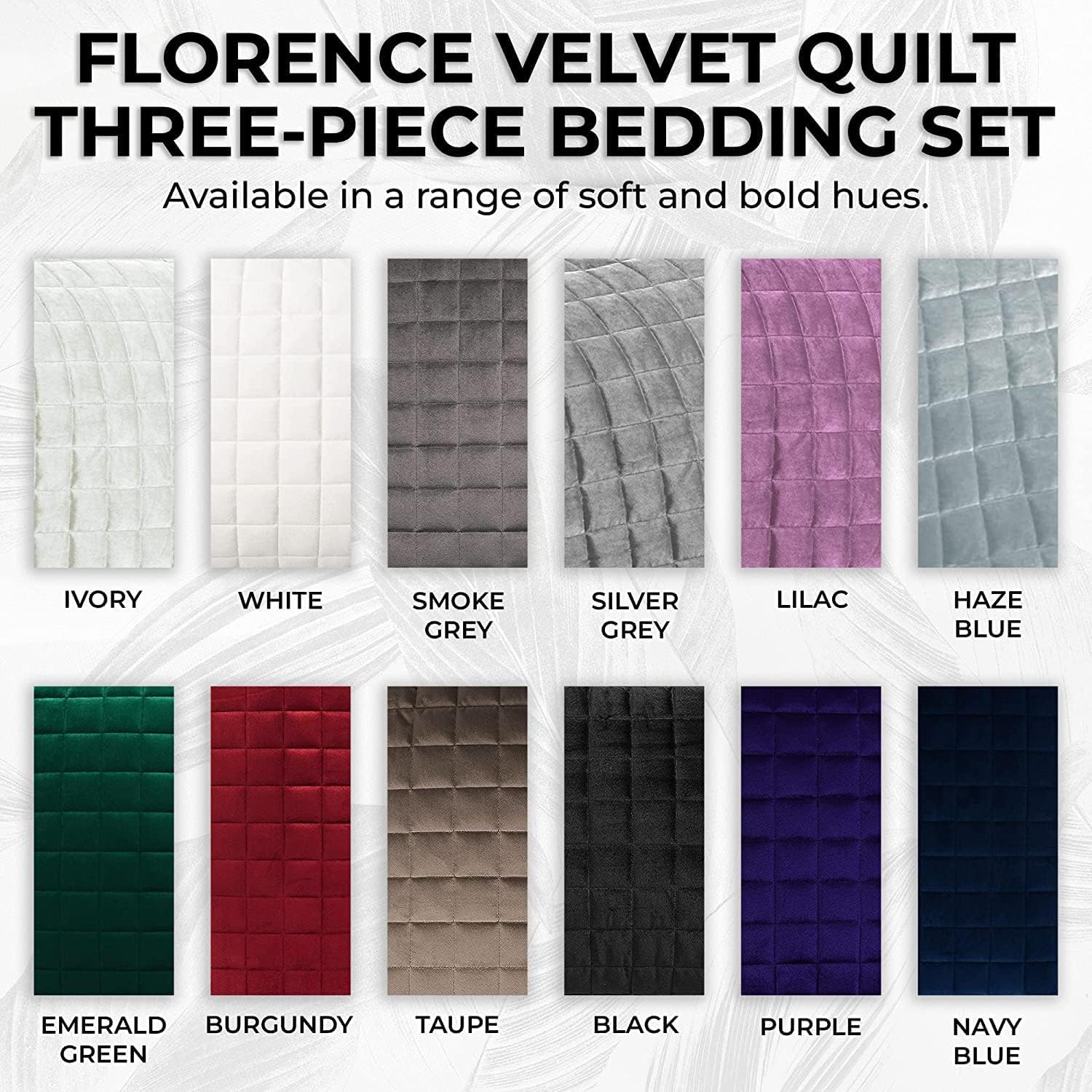 Tribeca Living Emerald Green Velvet Quilt Set King