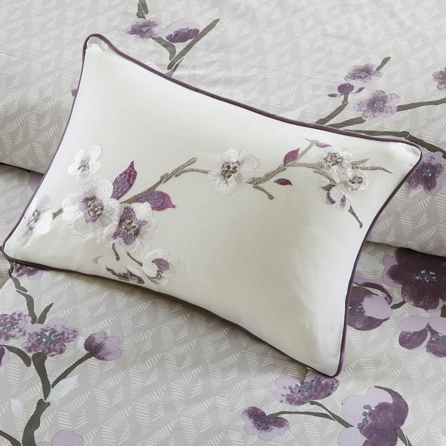 Madison Park Cozy Comforter Set 8 Piece Queen