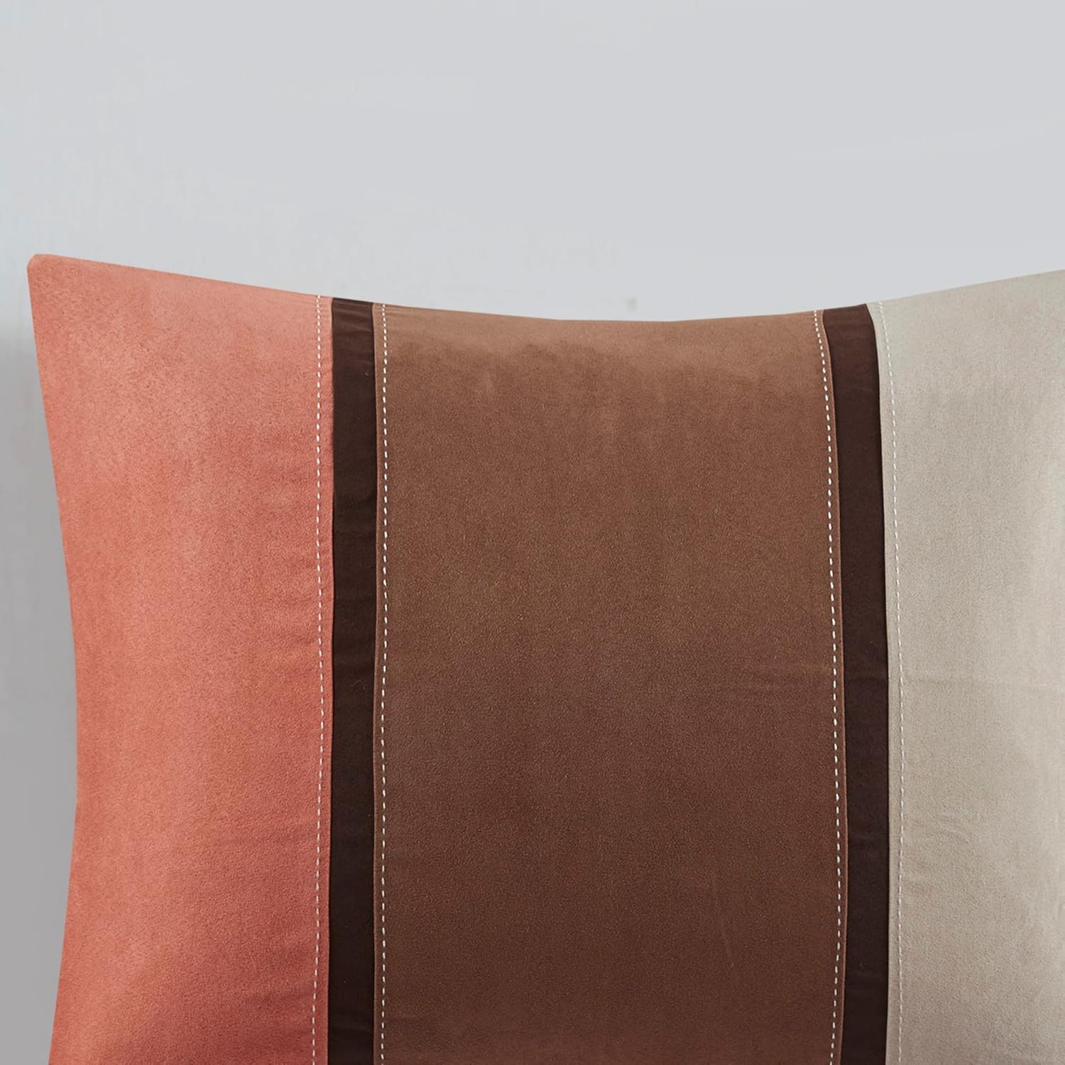 Madison Park Palisades Faux Suede Comforter Set 7 Piece 1