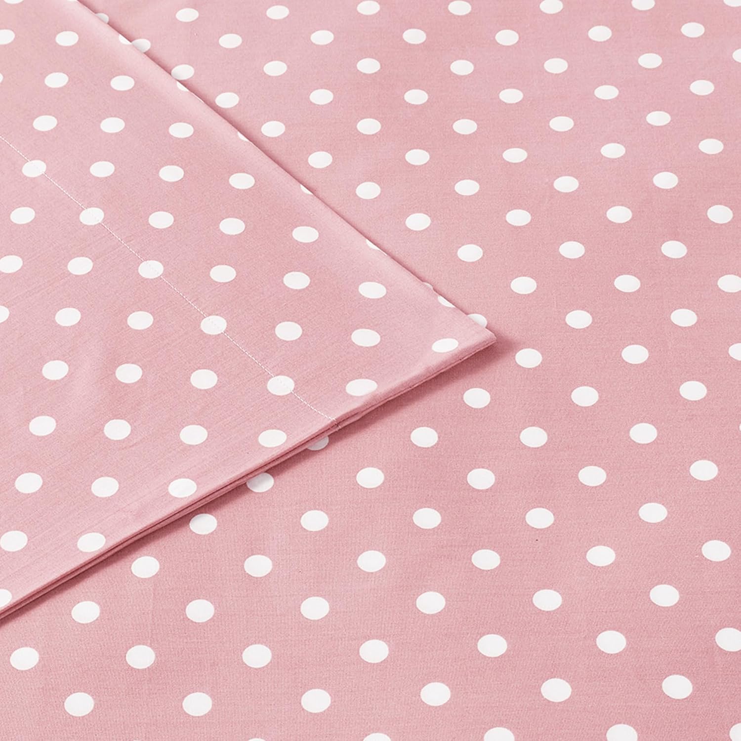 Mi Zone Kids Pink Polka Dot Sheet Set for Girls