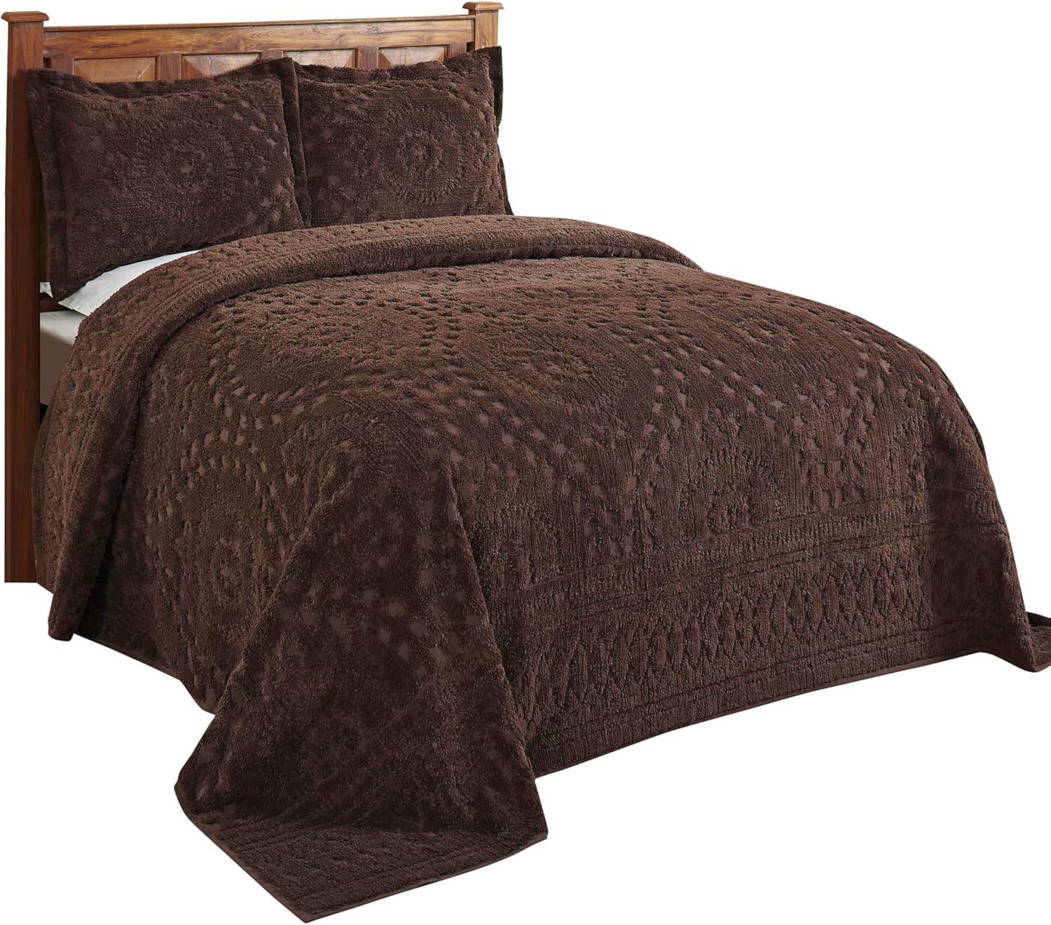 Better Trends Chenille Bedspread FullDouble 100 Cotton 1