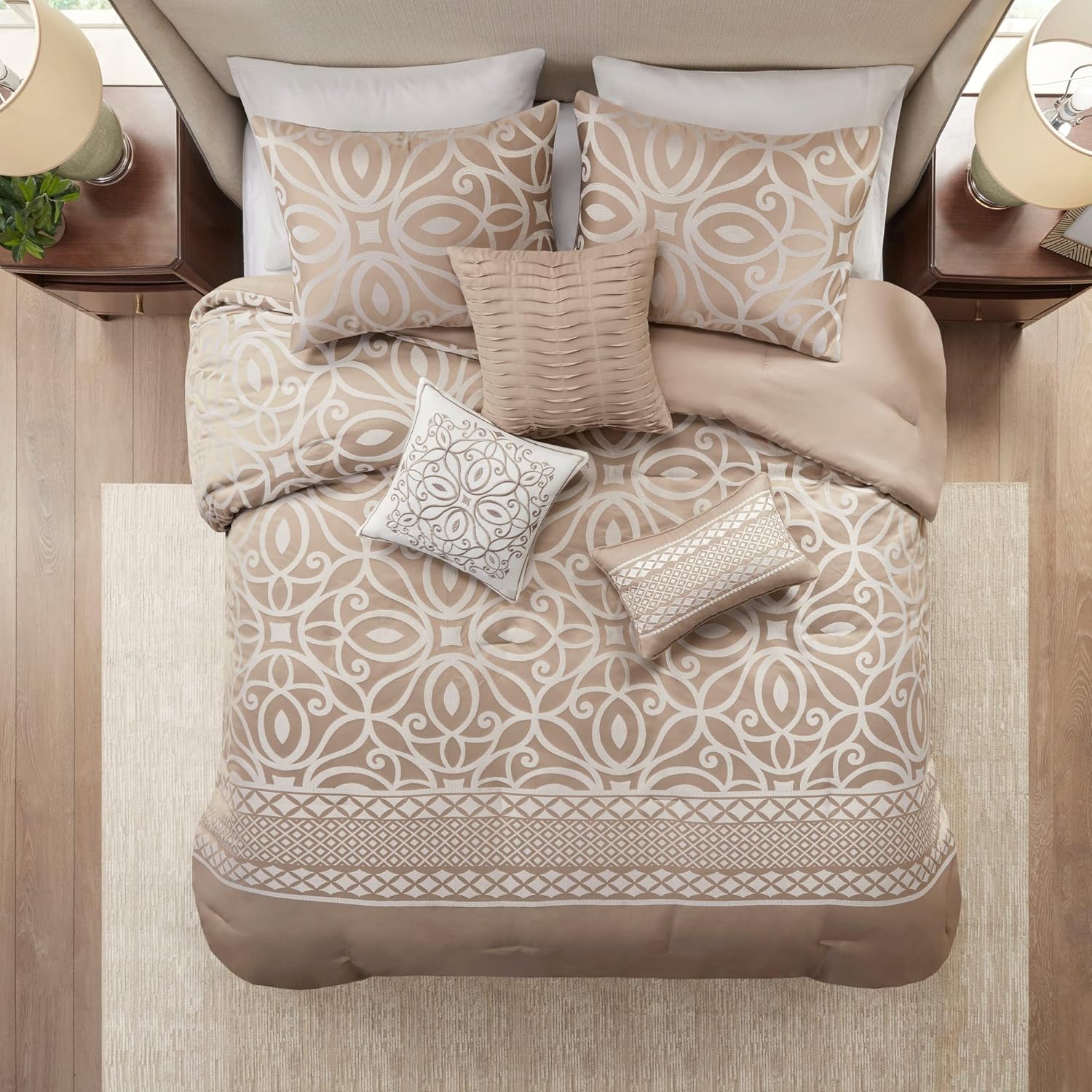 Madison Park Carina 7 Piece Comforter Set