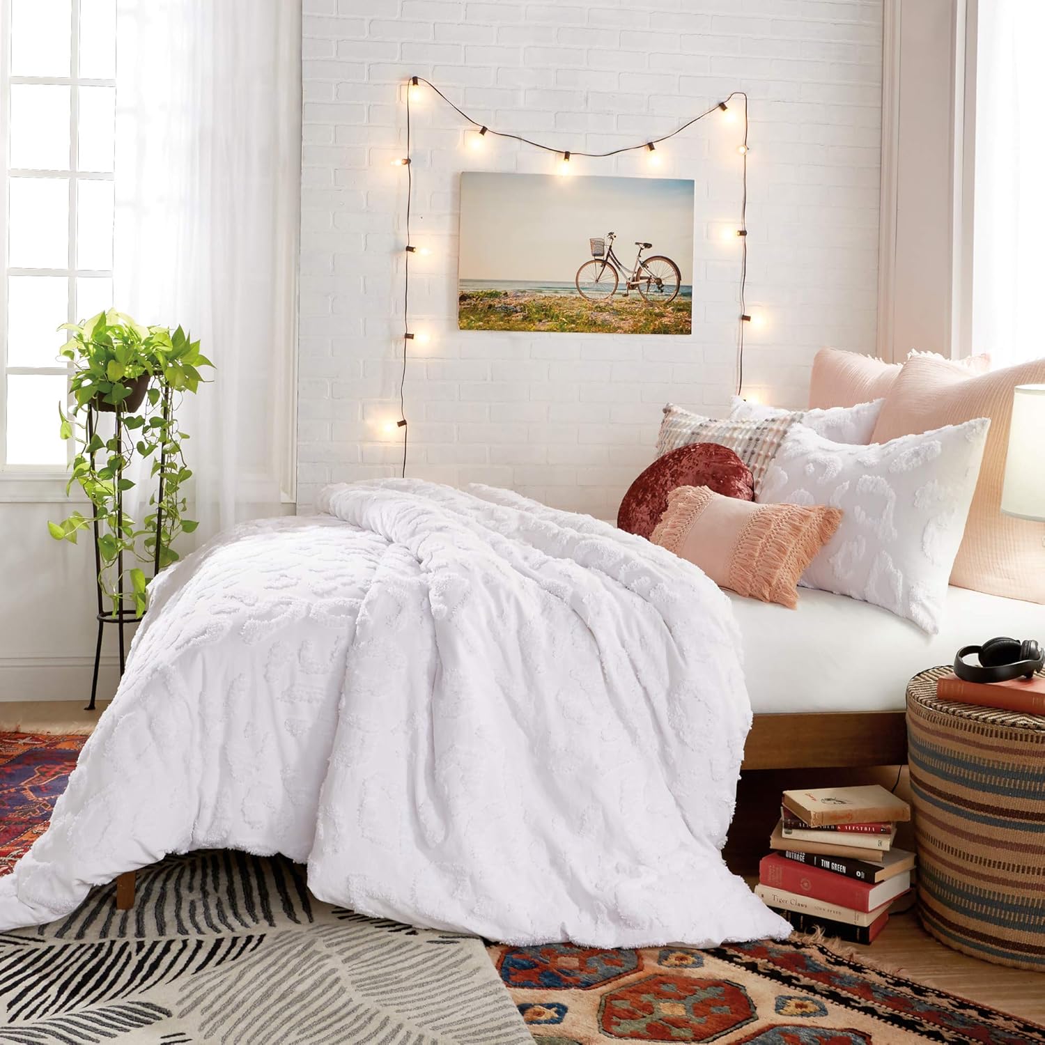 Peri Home 100 Cotton Comforter Set with Leopard Print
