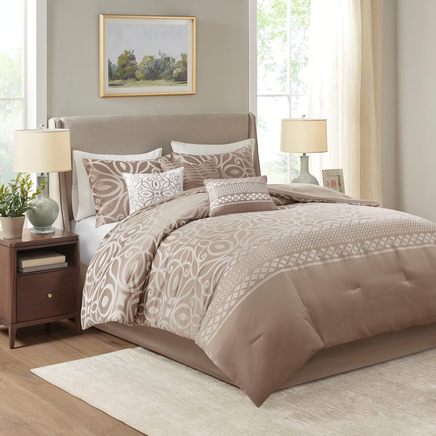 Madison Park Carina 7 Piece Comforter Set