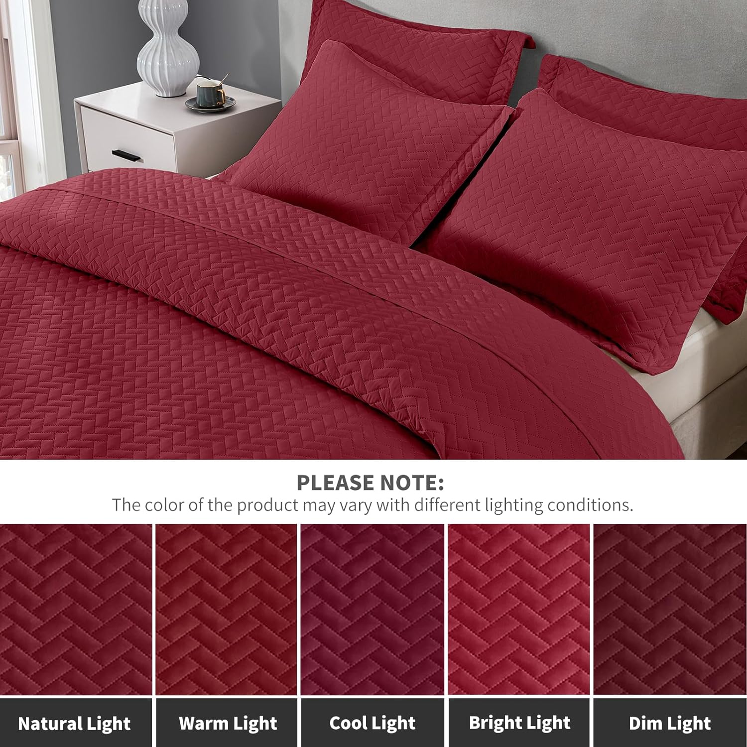 MapleStone Oversized King Quilt Set - 3 Piece