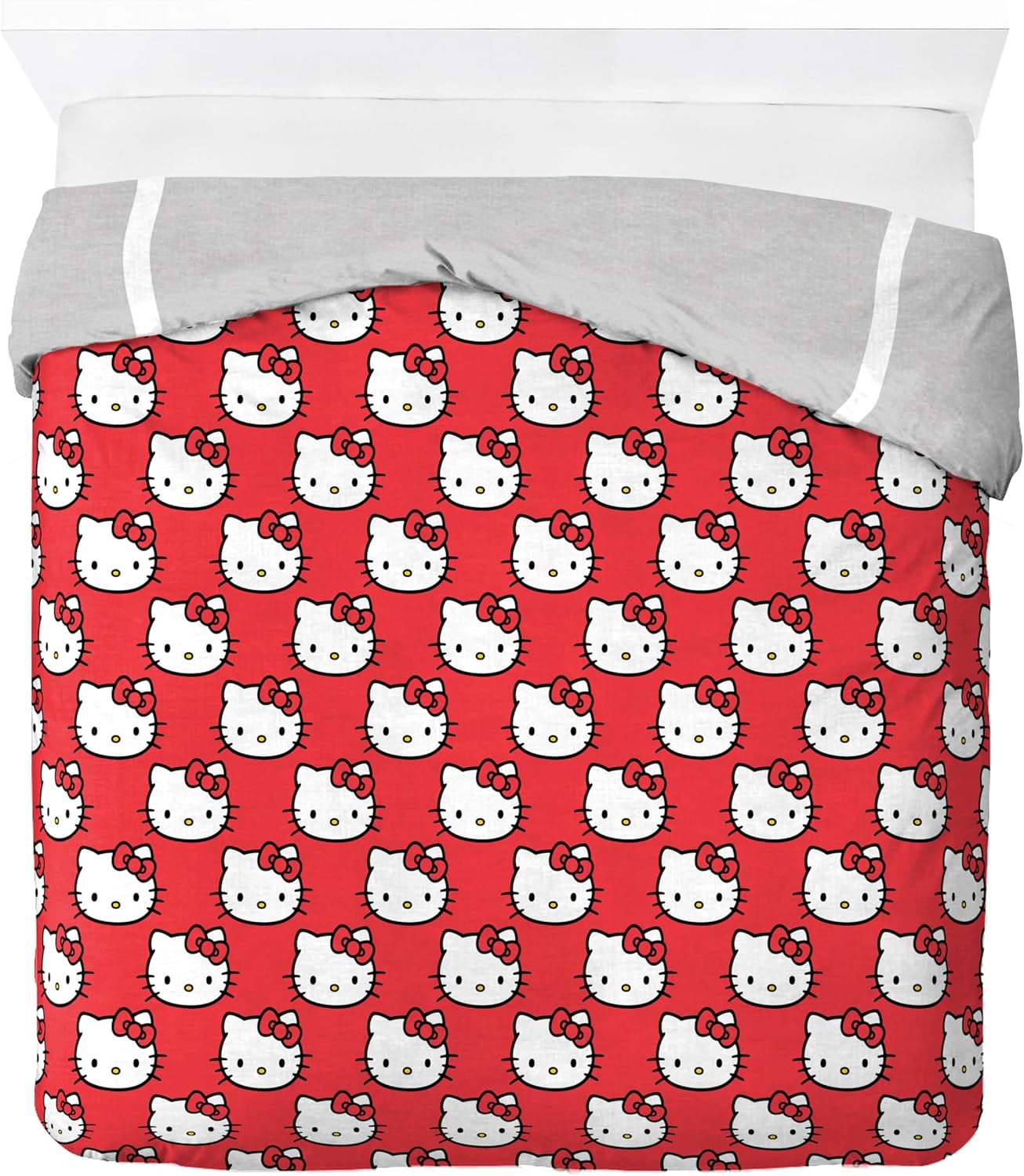 Jay Franco Hello Kitty Duvet Cover Set 3 Piece Queen