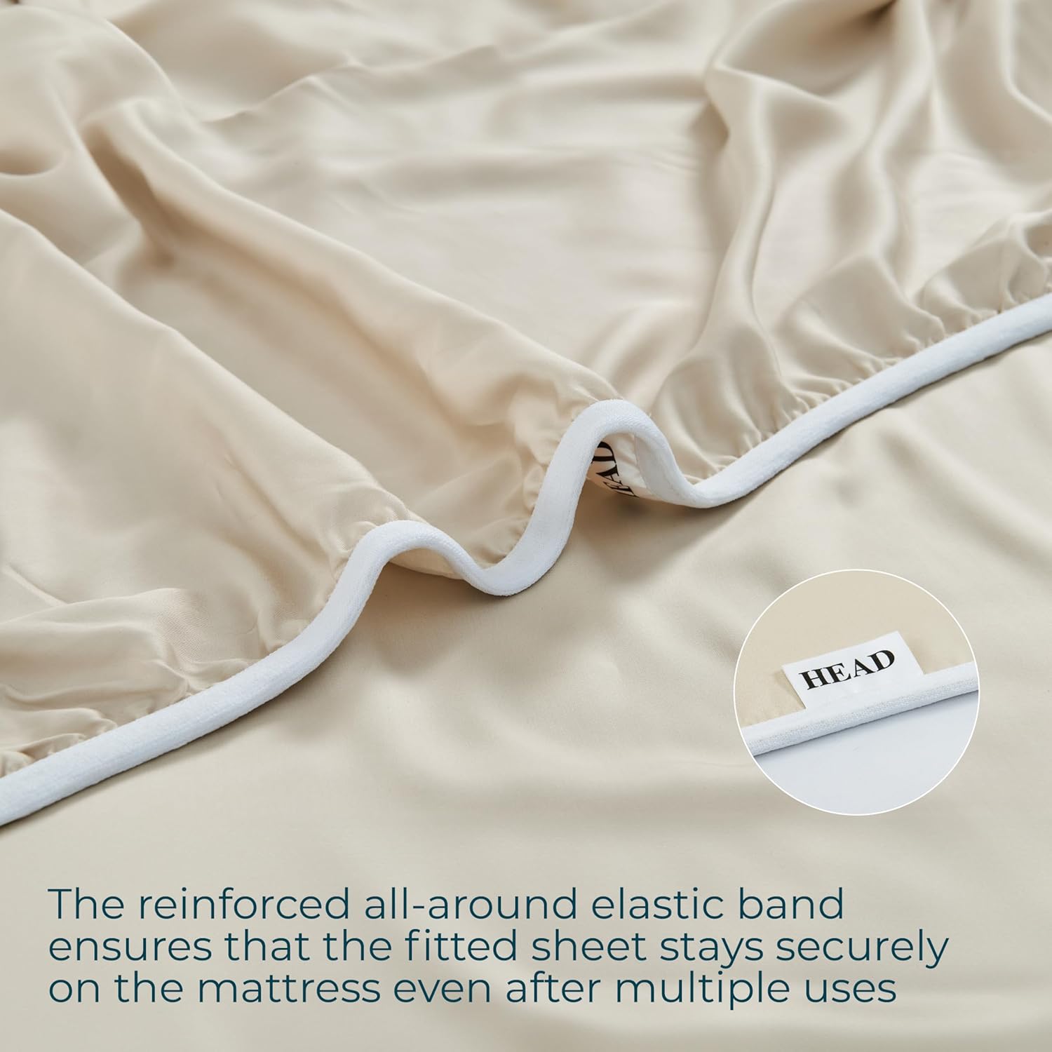 Gokotta Bamboo Rayon Fitted Sheet Set California King Size