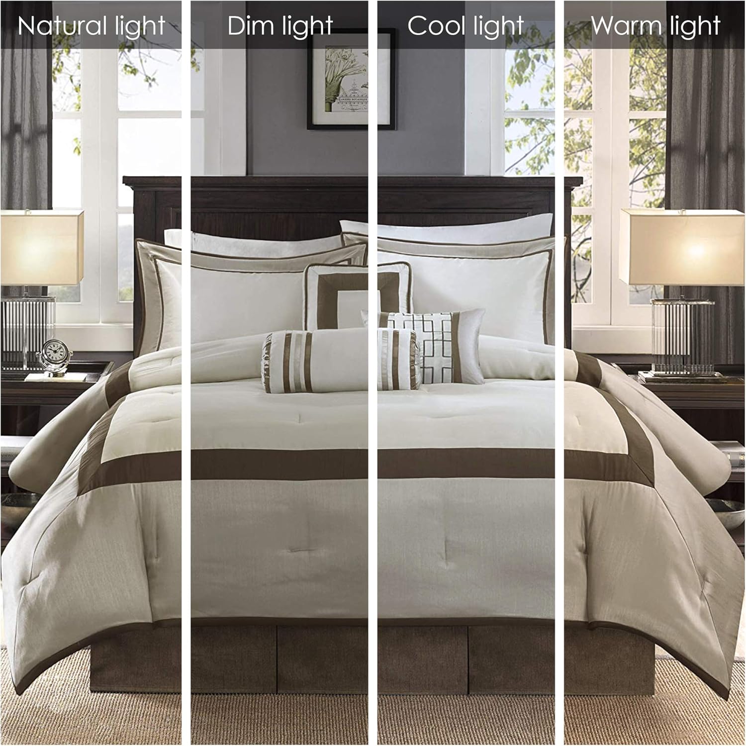 Madison Park Cozy Comforter Set - 7 Piece King