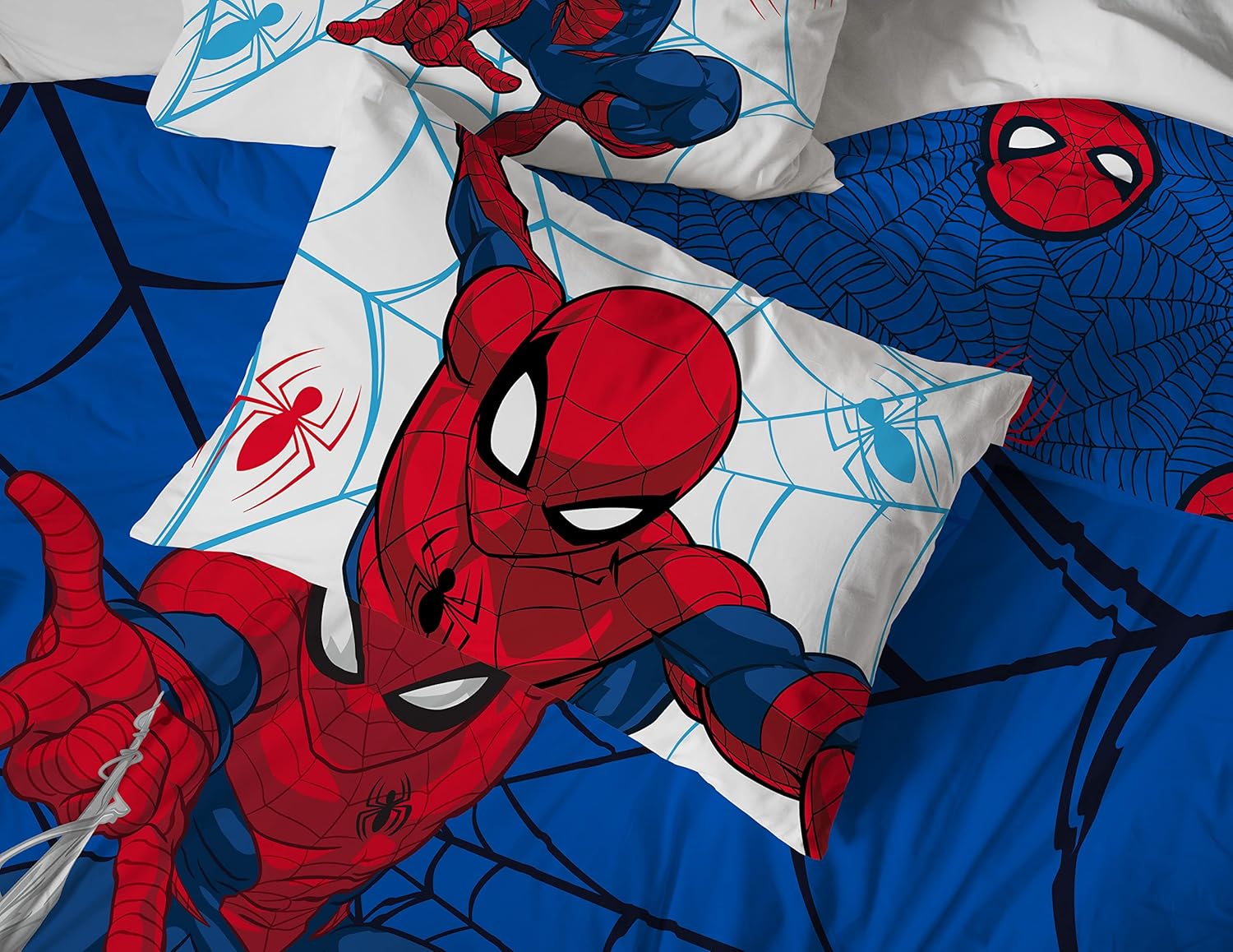 Jay Franco Marvel Spiderman Webtastic Queen Bed Set