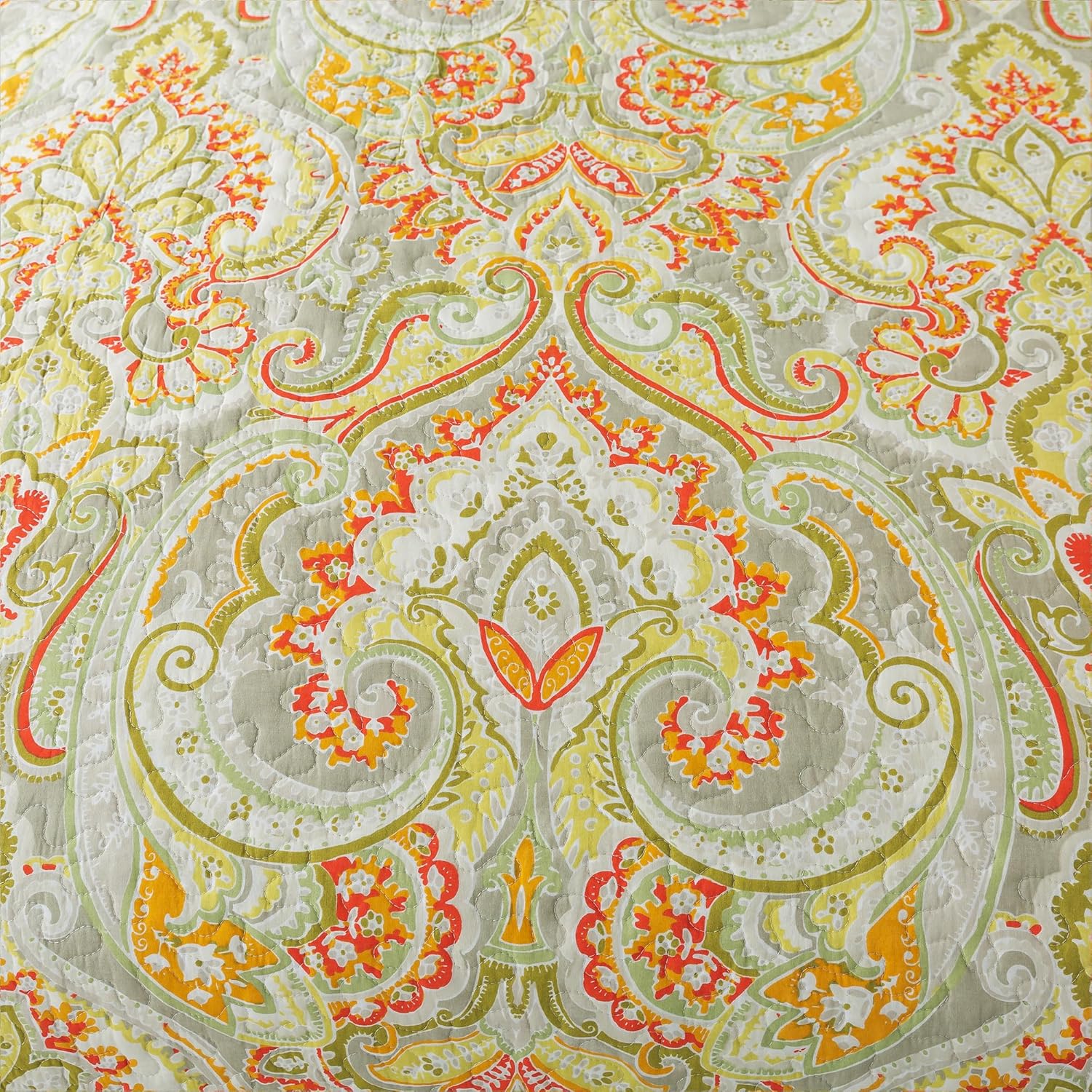 NEWLAKE Reversible Cotton Quilt Set King Size