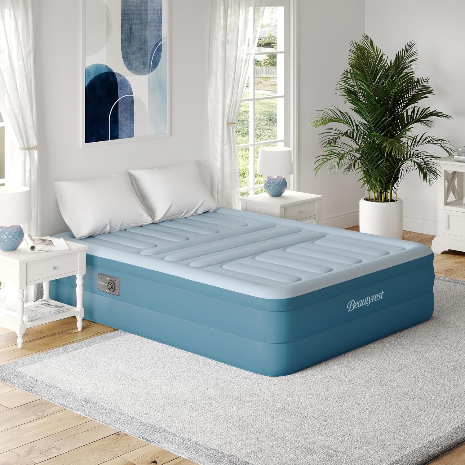 Beautyrest 18 Air Mattress with Pillowtop and Tri-Zone Support
