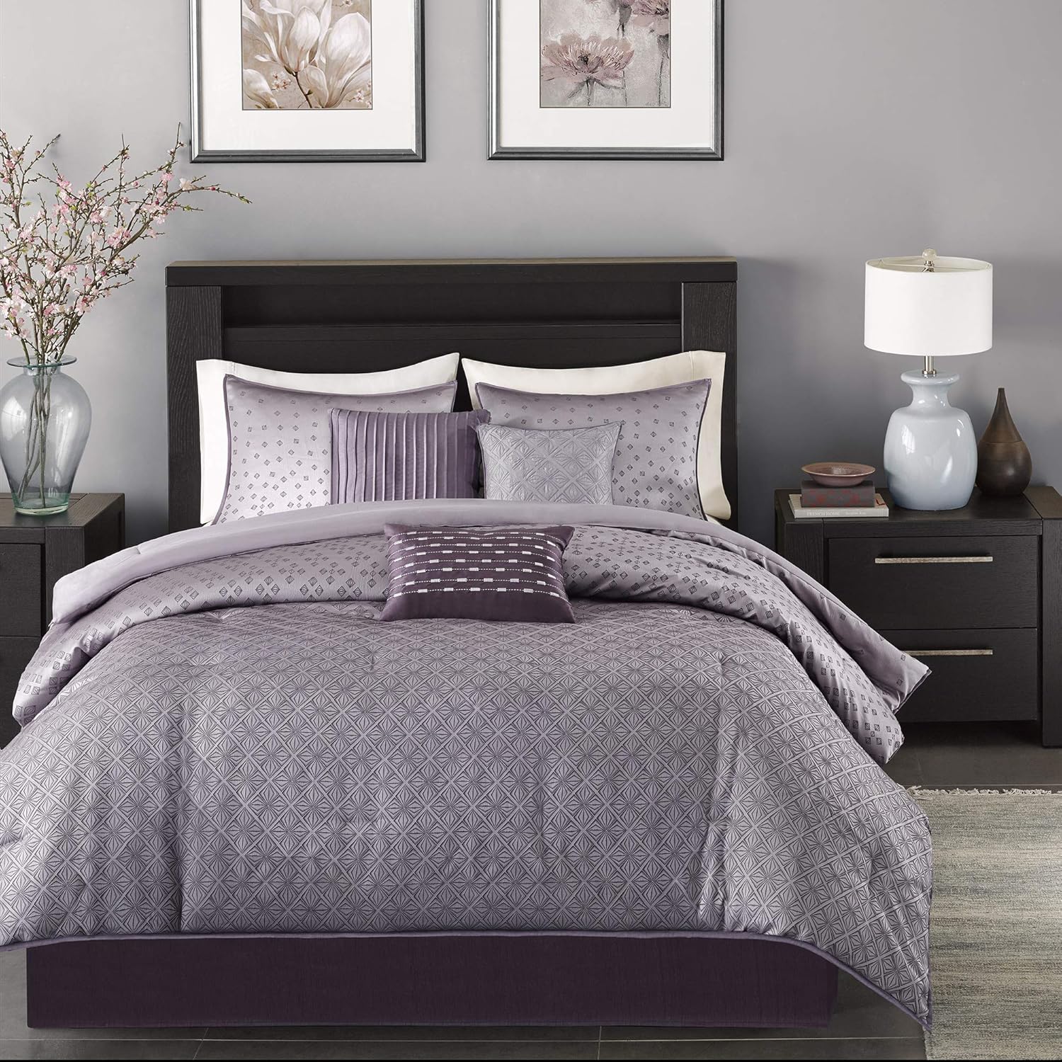 Madison Park Biloxi Jacquard 7-Piece Comforter Set