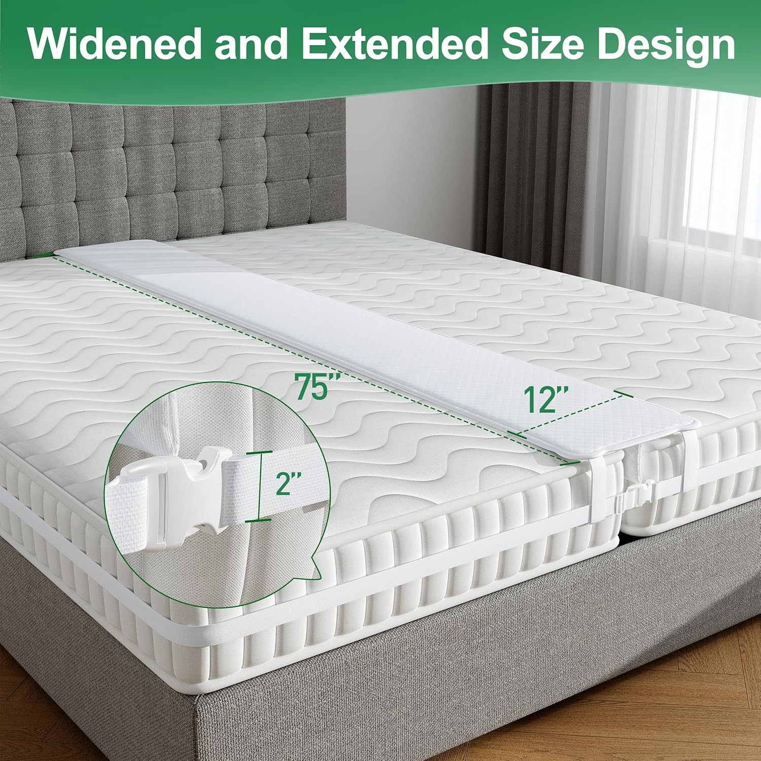 Weture 12 Wide Bed Bridge Twin to King Converter 1