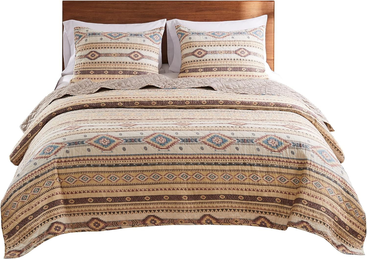Phoenix Quilt Set 2-Piece Twin XL Tan