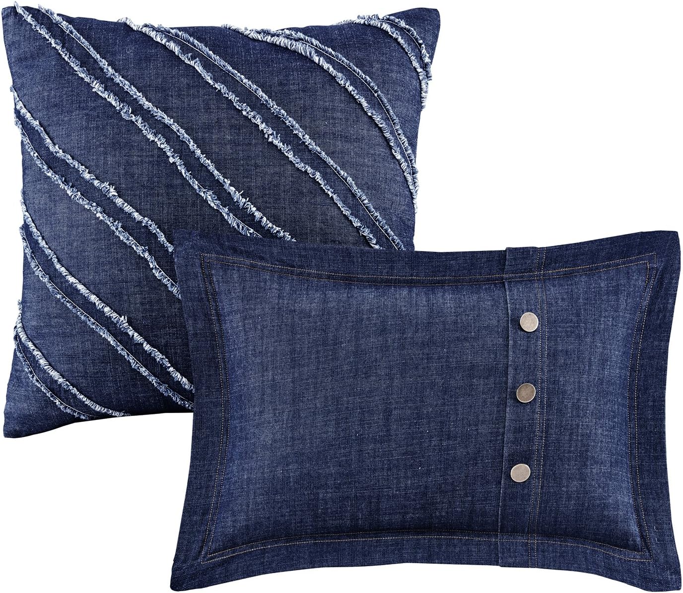 Woolrich Rustic Lodge Cabin Comforter Set Denim Blue